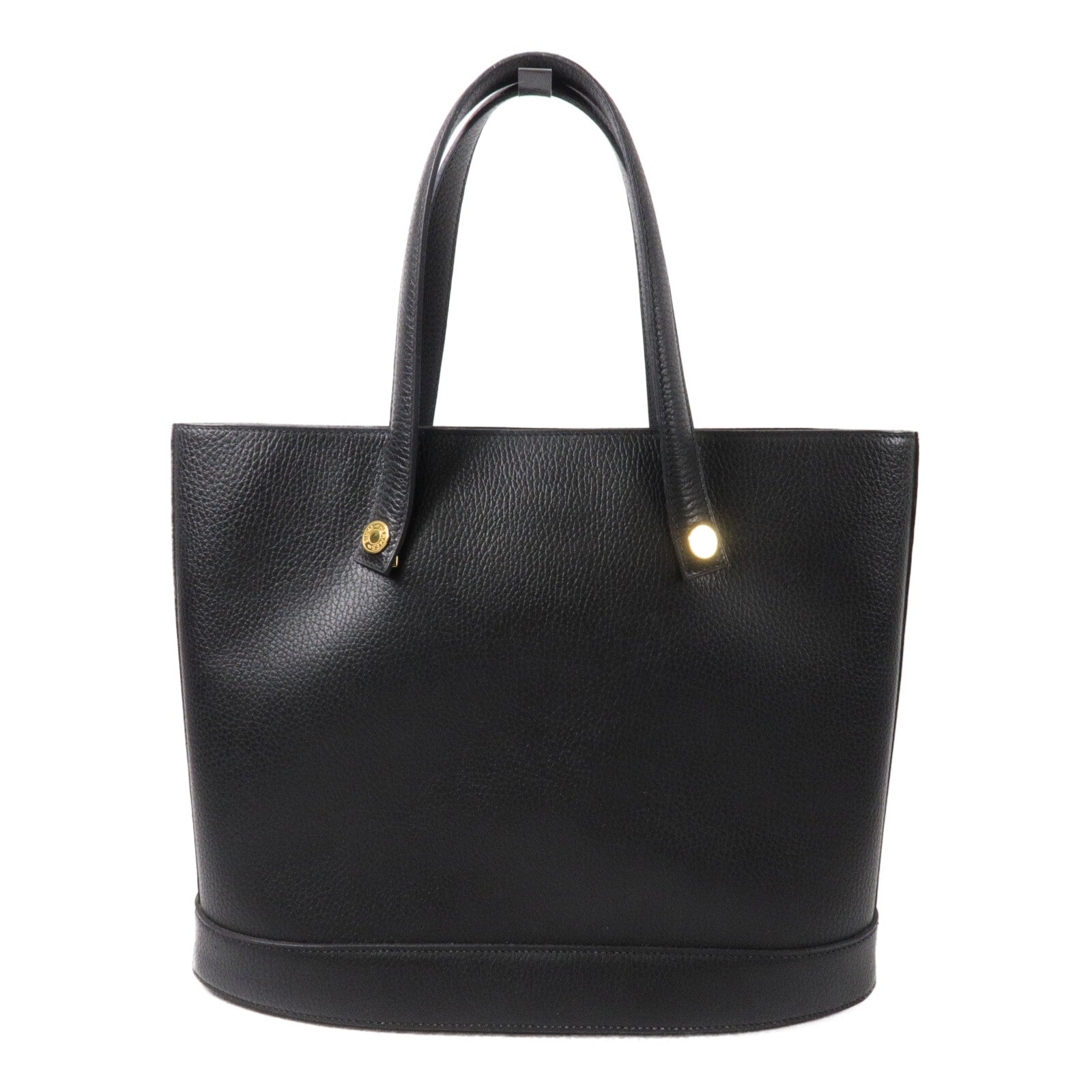 HERMES Fjord皮革Sorbonne Tote手挽袋Noir