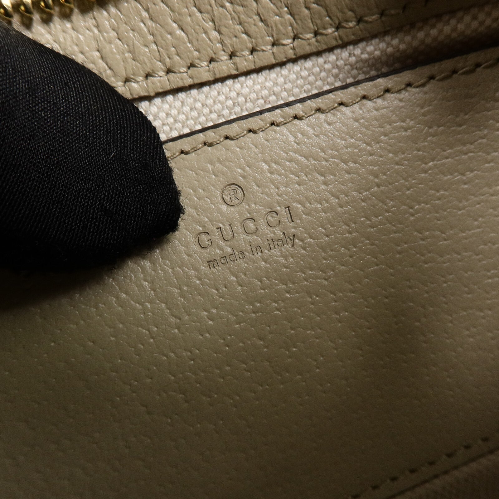 GUCCI 塗層帆布Ophidia Mini Bag鏈帶肩背袋