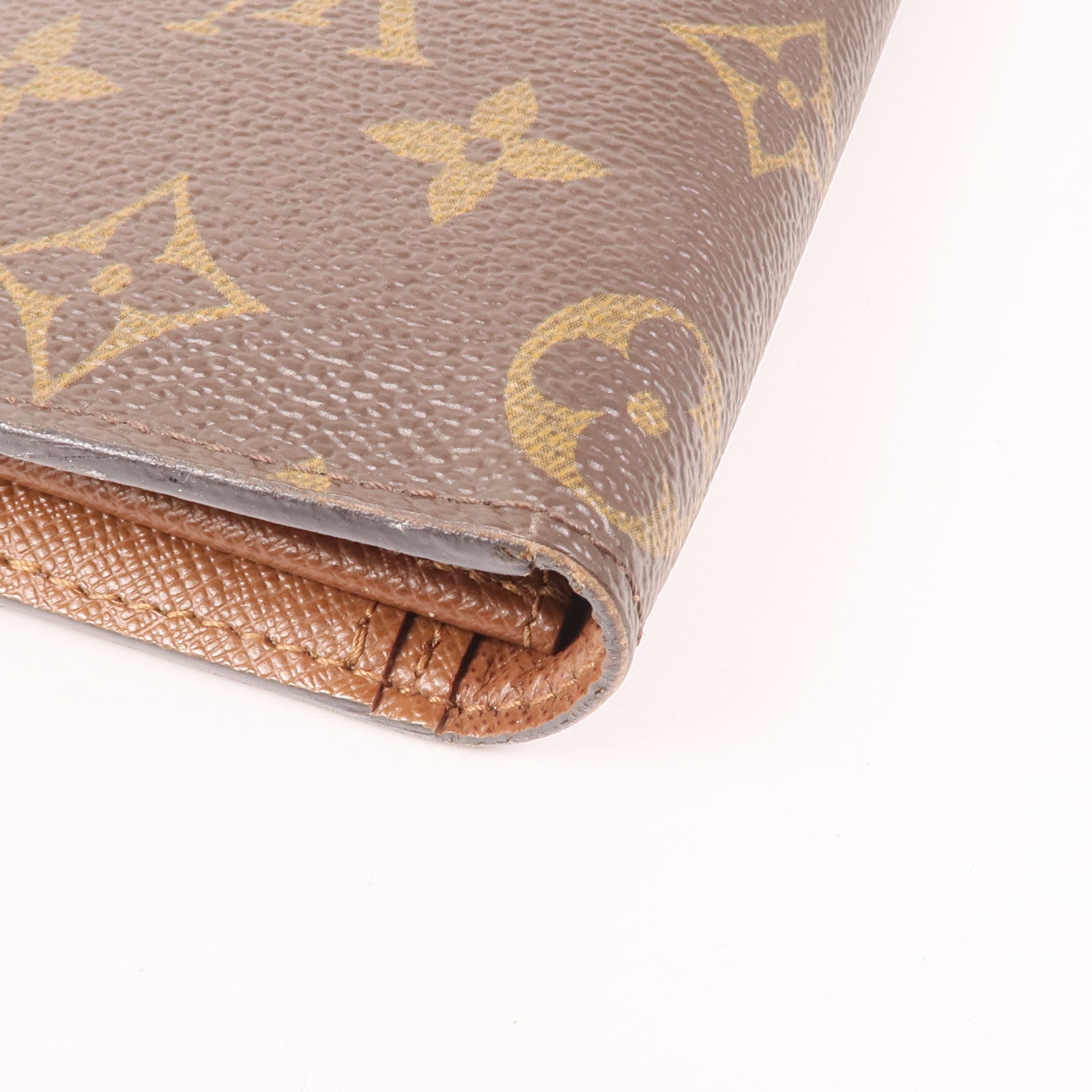 LOUIS VUITTON Monogram Brazza Wallet金扣長錢包