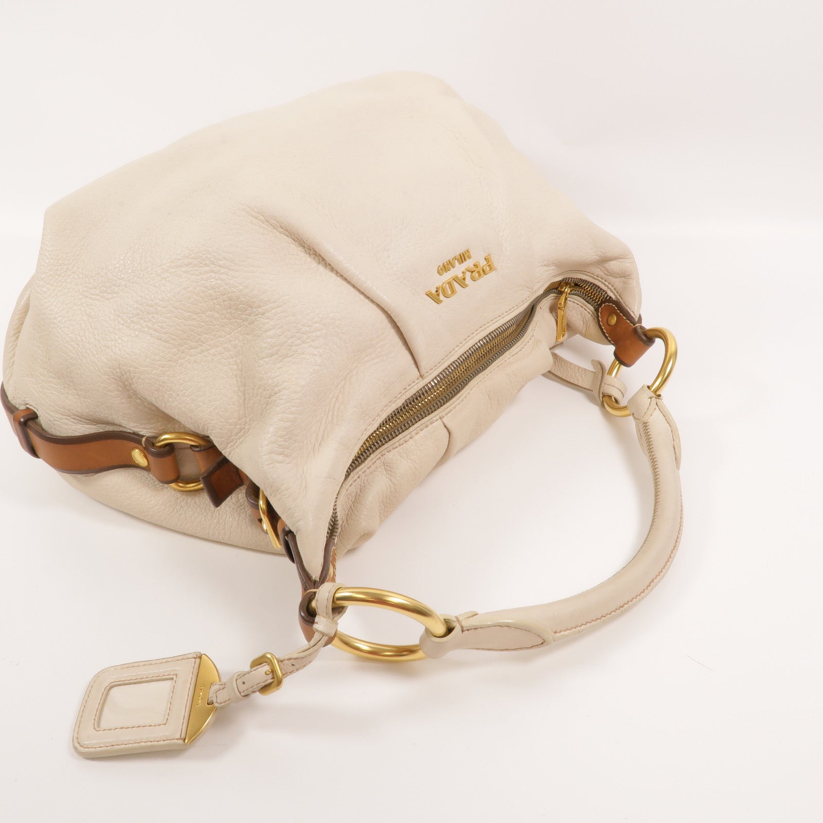 PRADA 牛皮皮革Shoulder Bag肩背袋