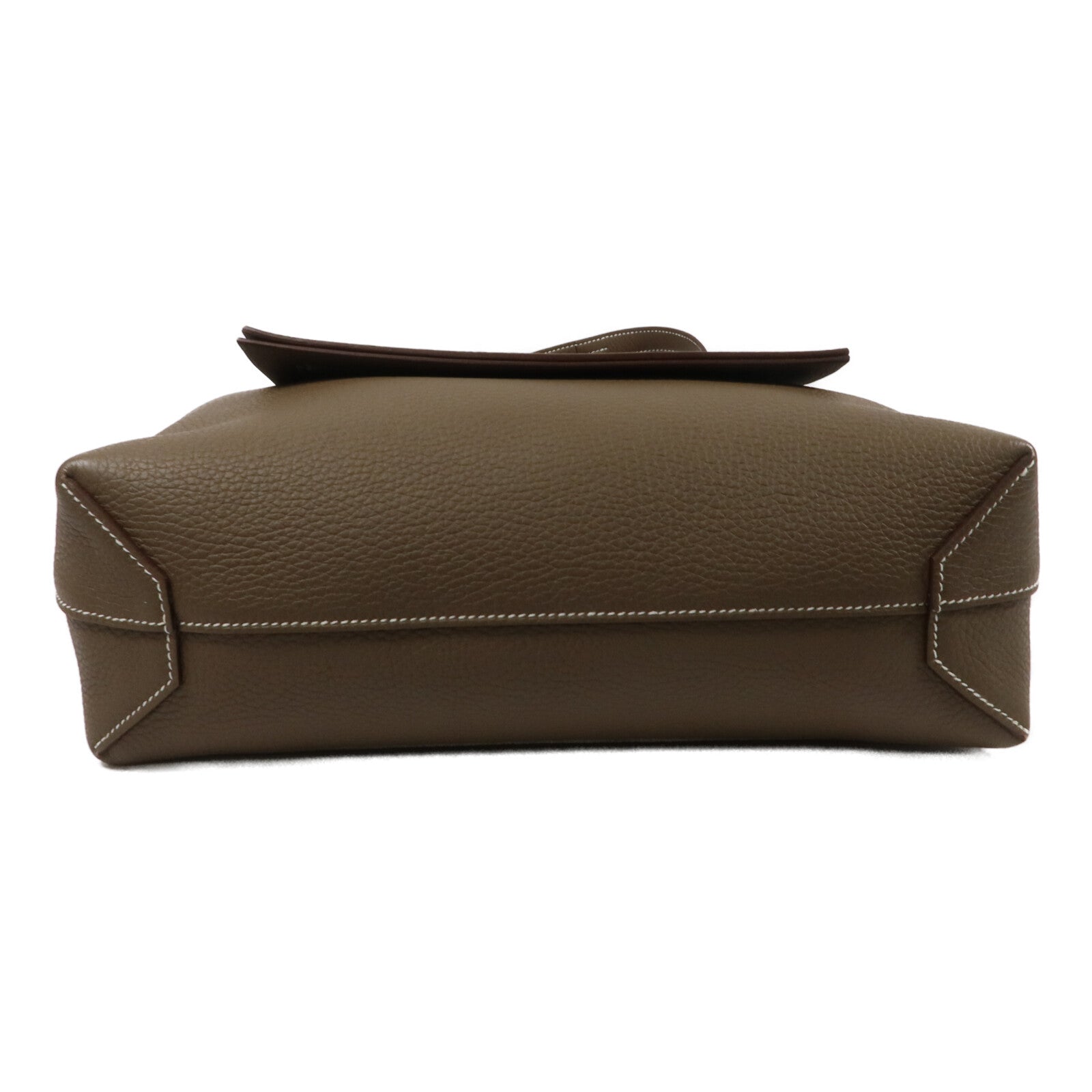 HERMES Clemence皮革Cabasellier 31肩背袋Etoupe