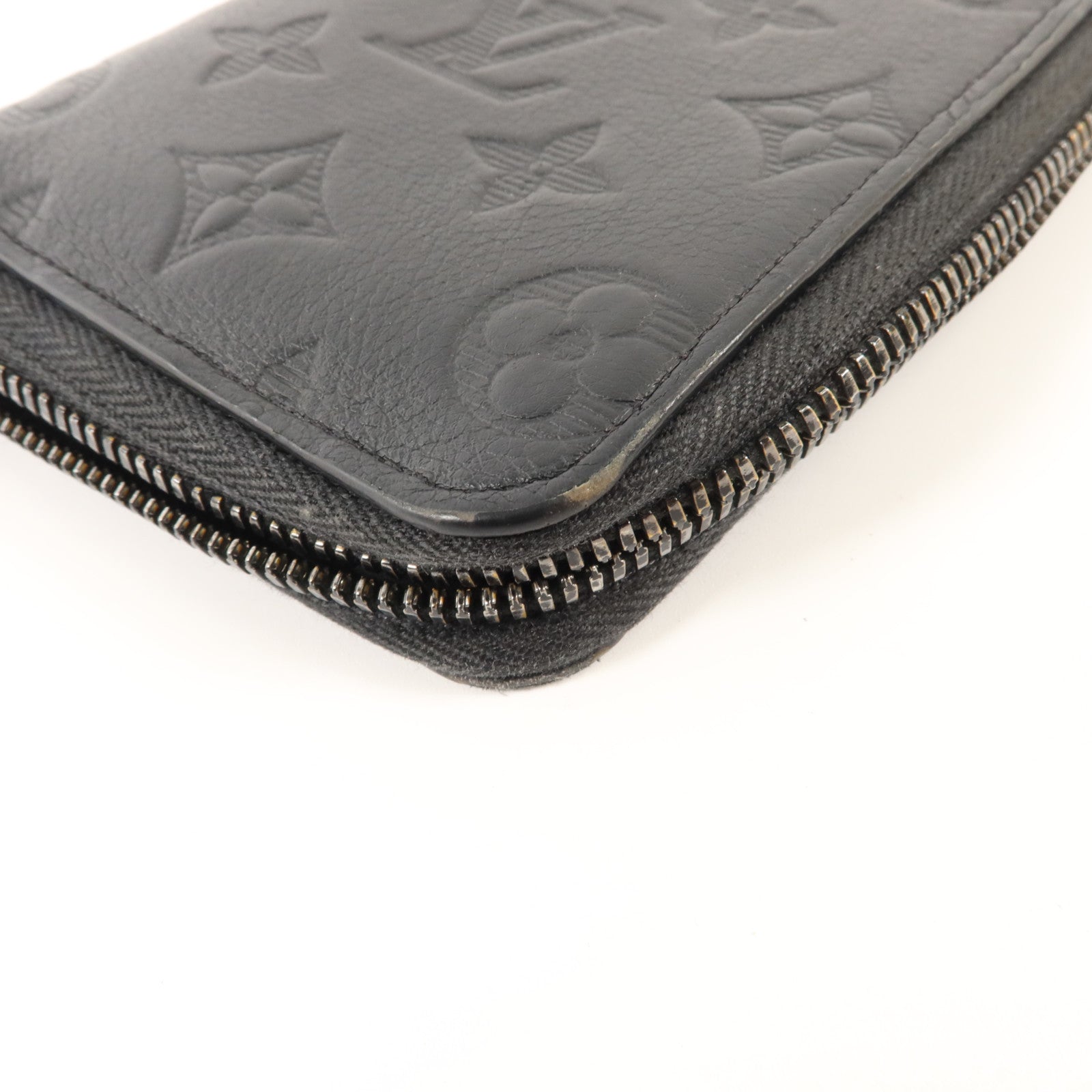 LOUIS VUITTON Monogram Shadow Zippy Wallet Vertical長錢包