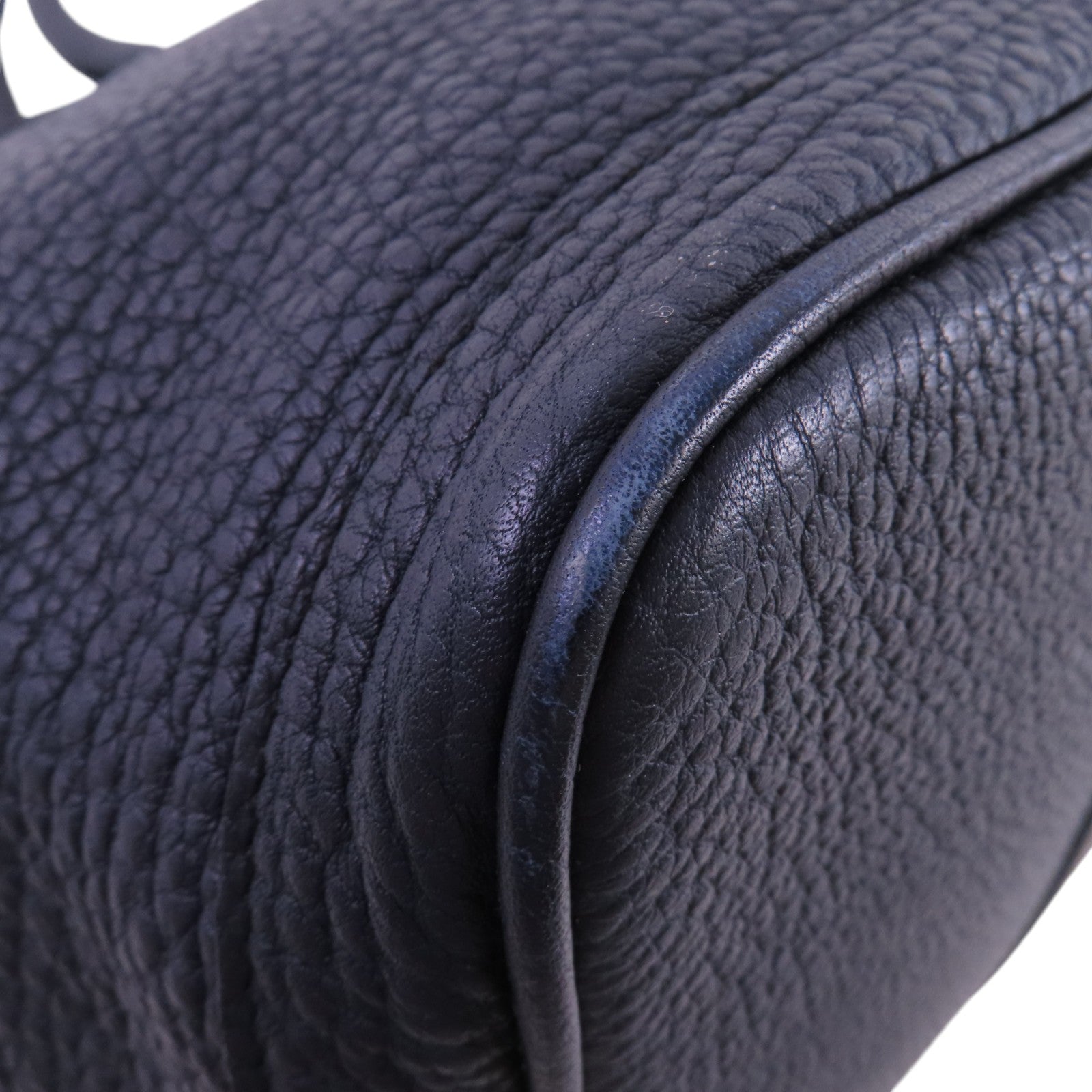 HERMES Negonda皮革Garden Party PM銀扣手挽袋