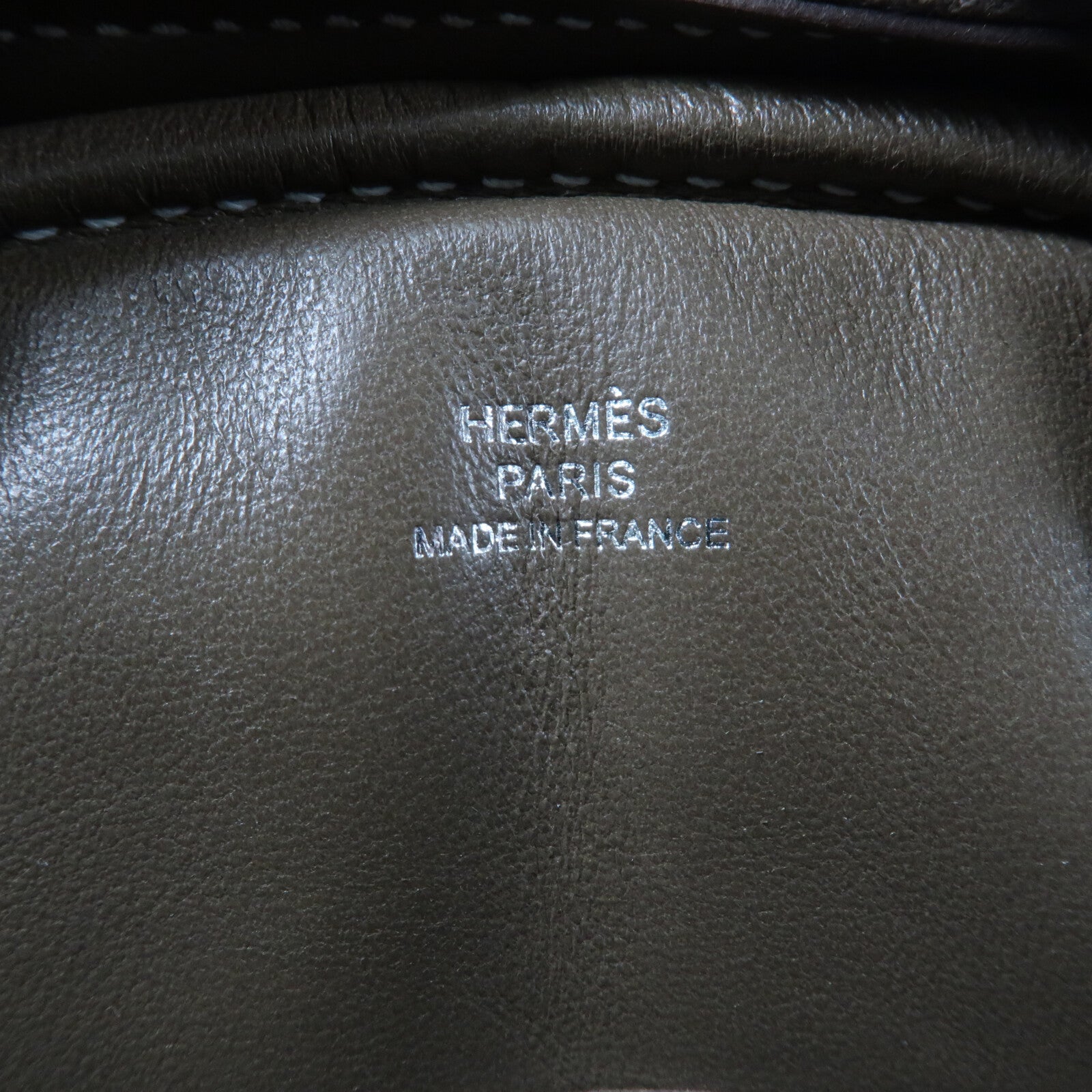 HERMES Swift皮革In The Loop Belt Bag銀扣肩背袋Etoupe