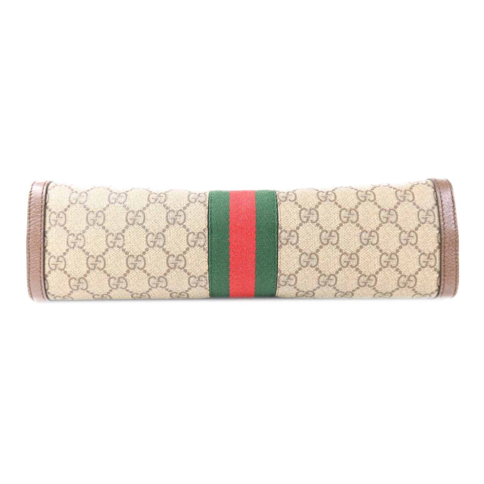 GUCCI 塗層帆布Ophidia GG Medium金扣鏈帶肩背袋