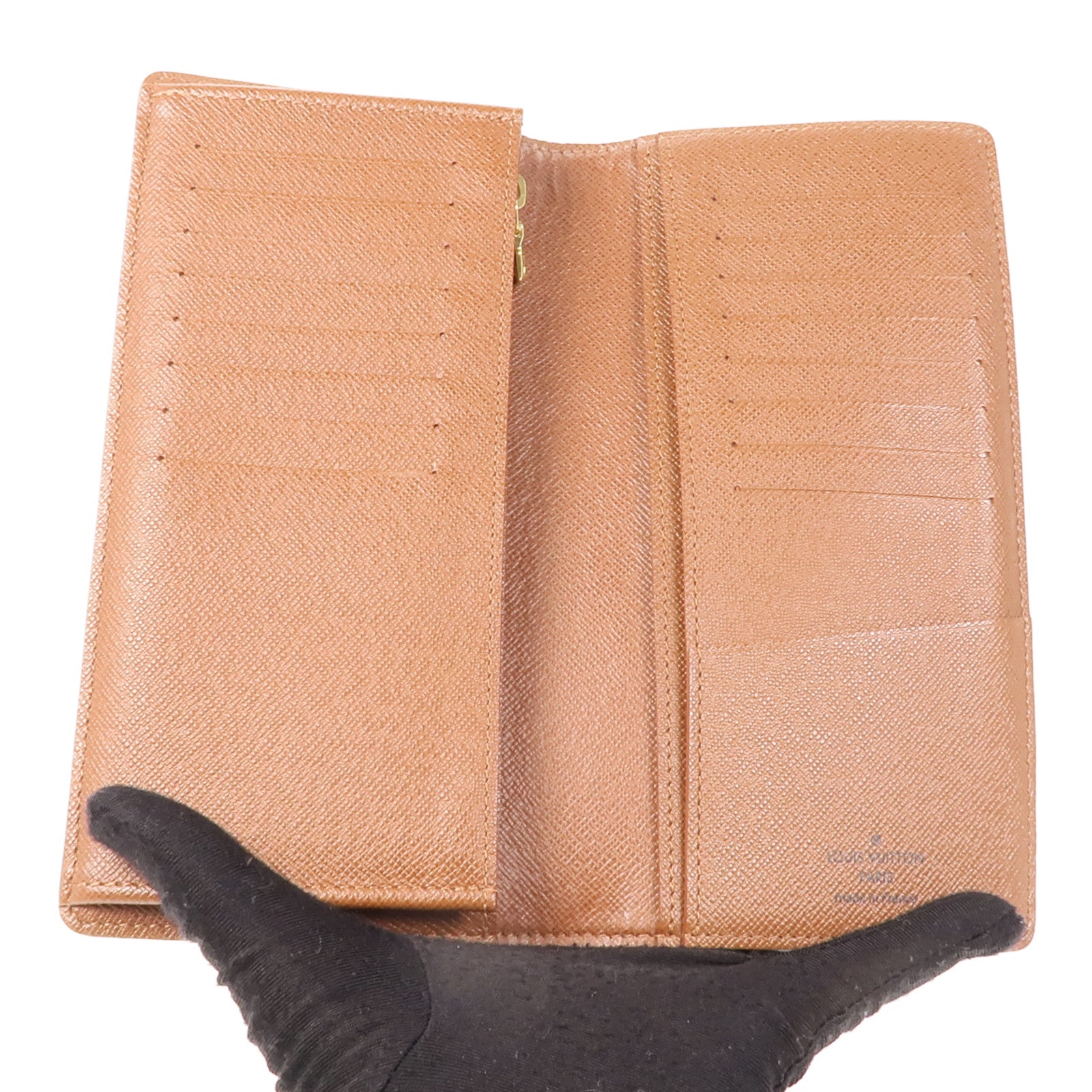 LOUIS VUITTON Monogram Brazza Wallet金扣長錢包