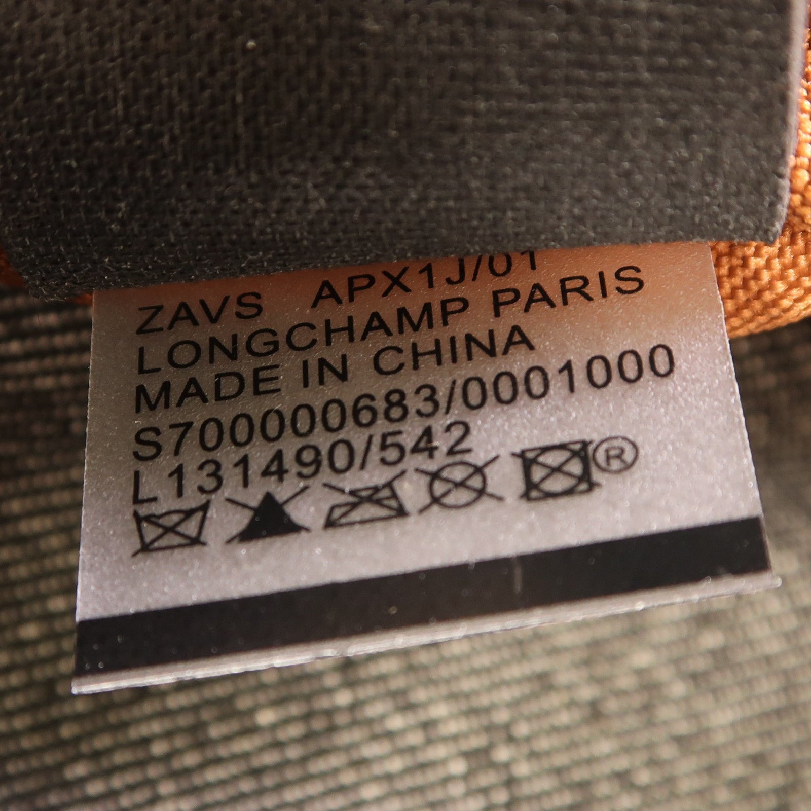 Longchamp 帆布Tote Bag手挽袋