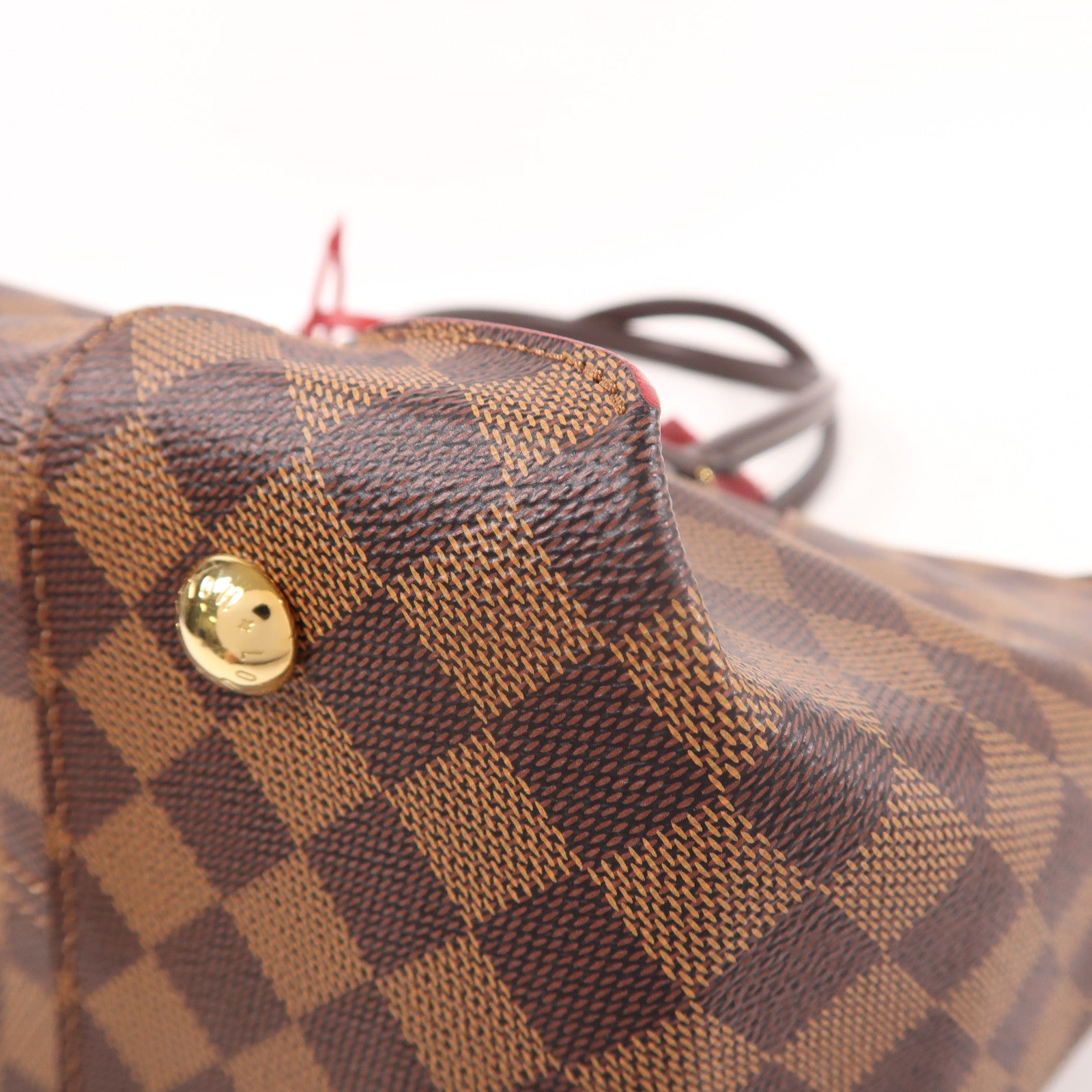 LOUIS VUITTON Damier Caissa MM手挽袋