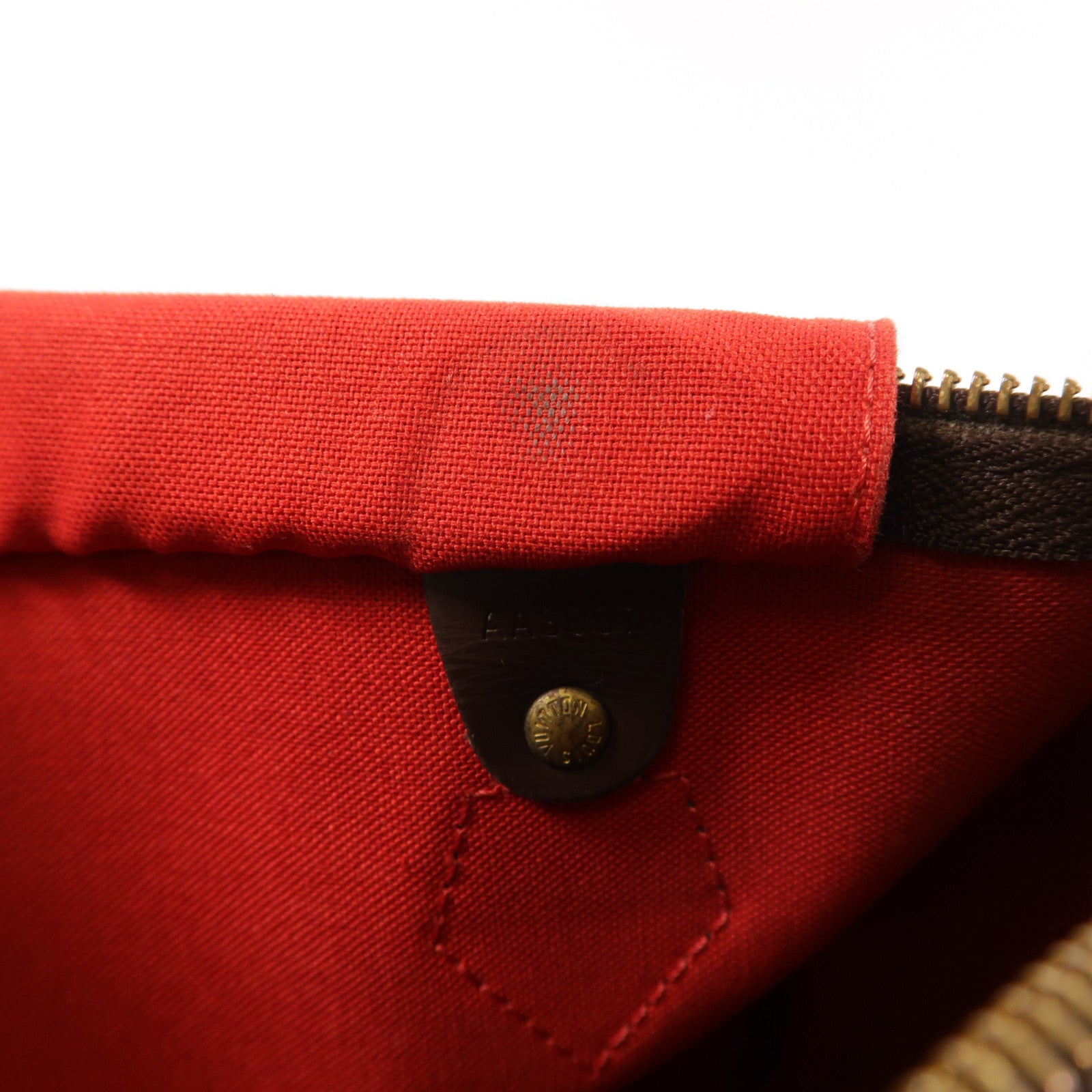 LOUIS VUITTON LV GHW Speedy 30 Handbag Damier M41531 Brown