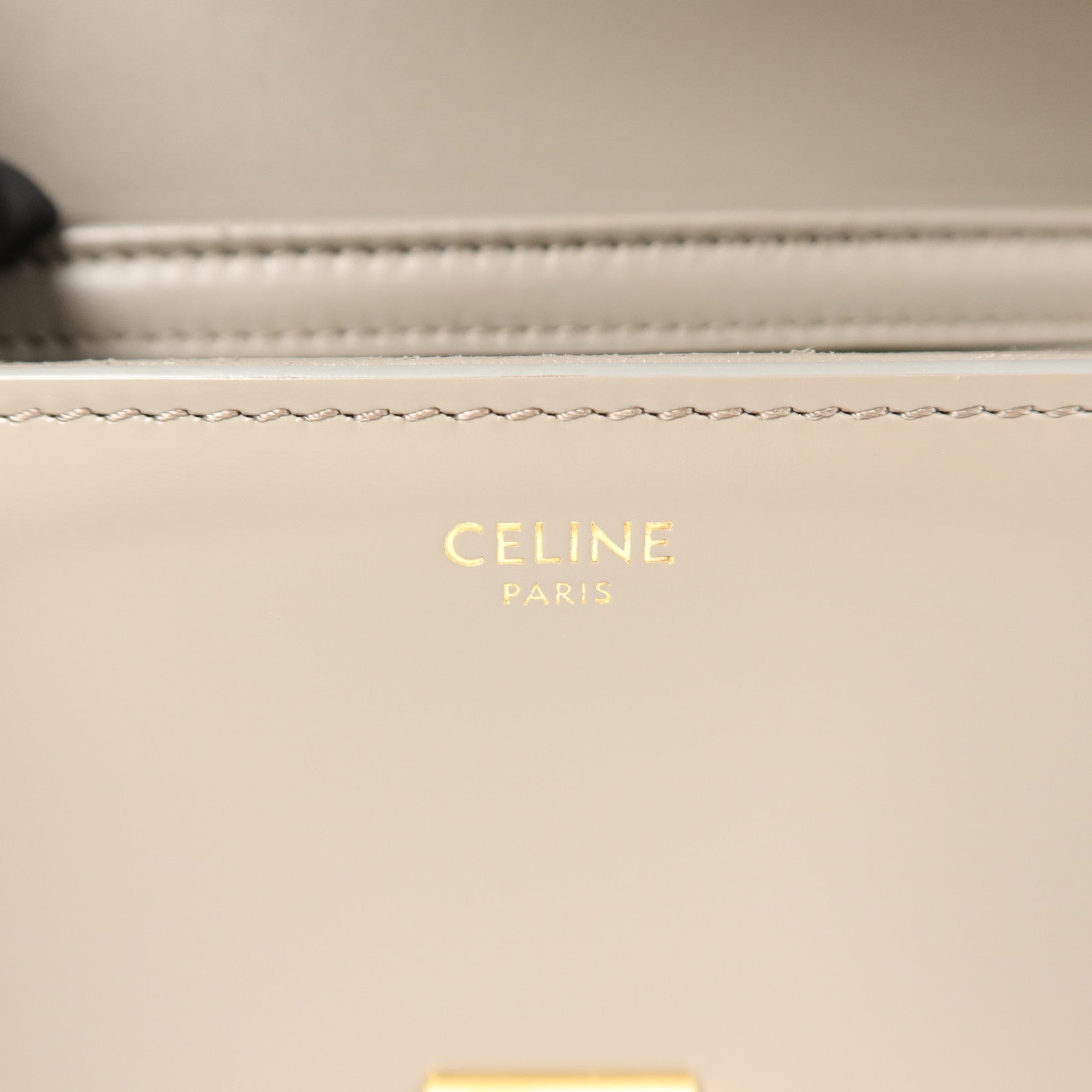 CELINE 牛皮皮革Teen Triomphe肩背袋