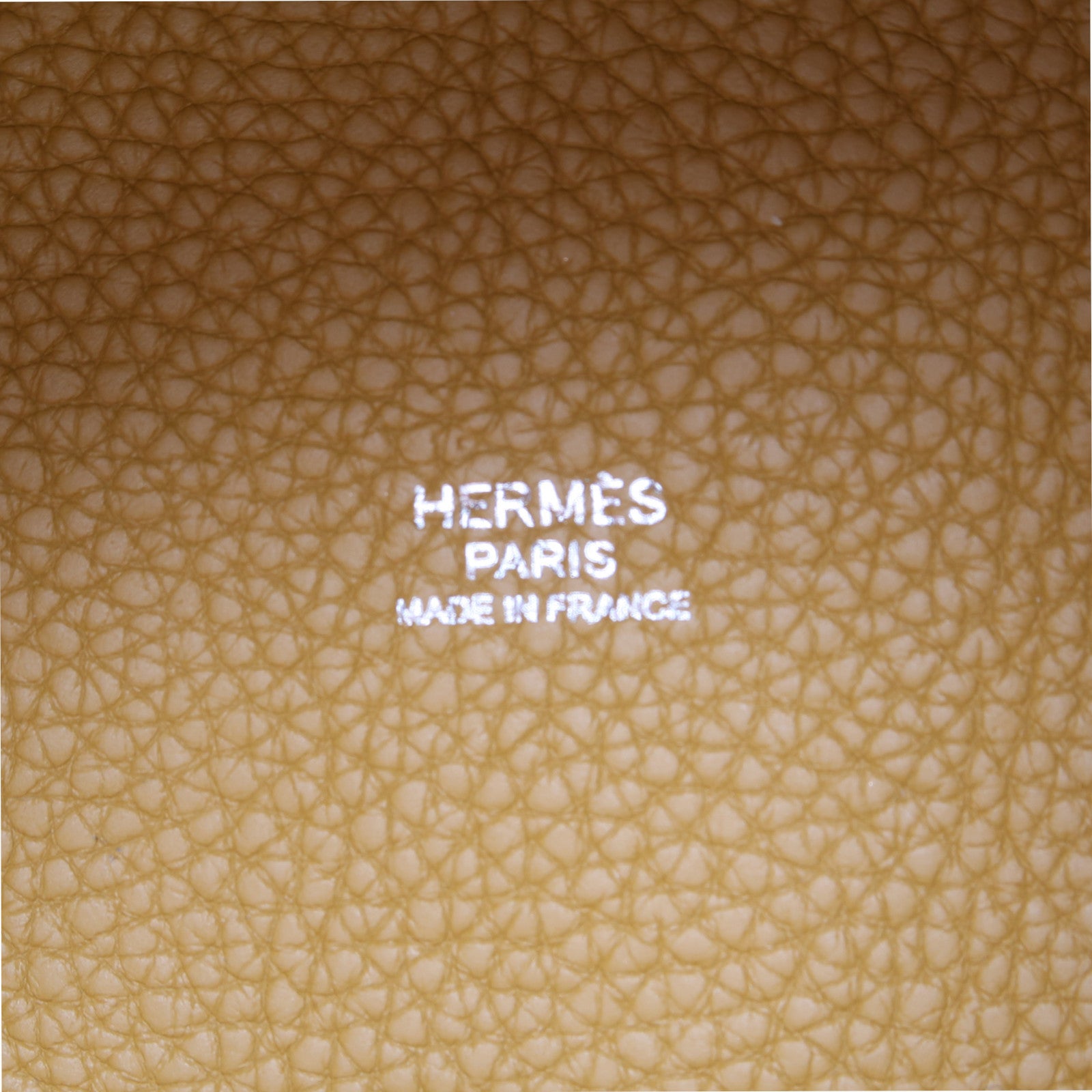 HERMES 【激減優惠】Clemence皮革Picotin Lock Casaque手提包粉色/棕色