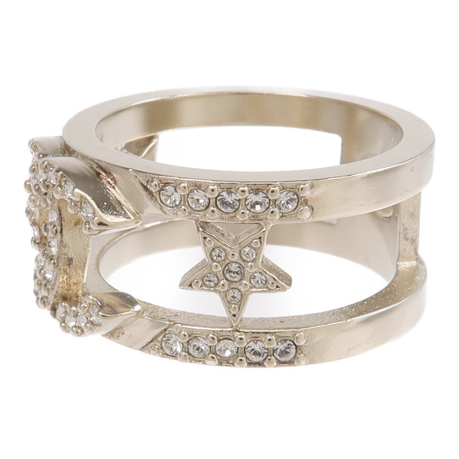CHANEL 金屬Ring戒指US#7