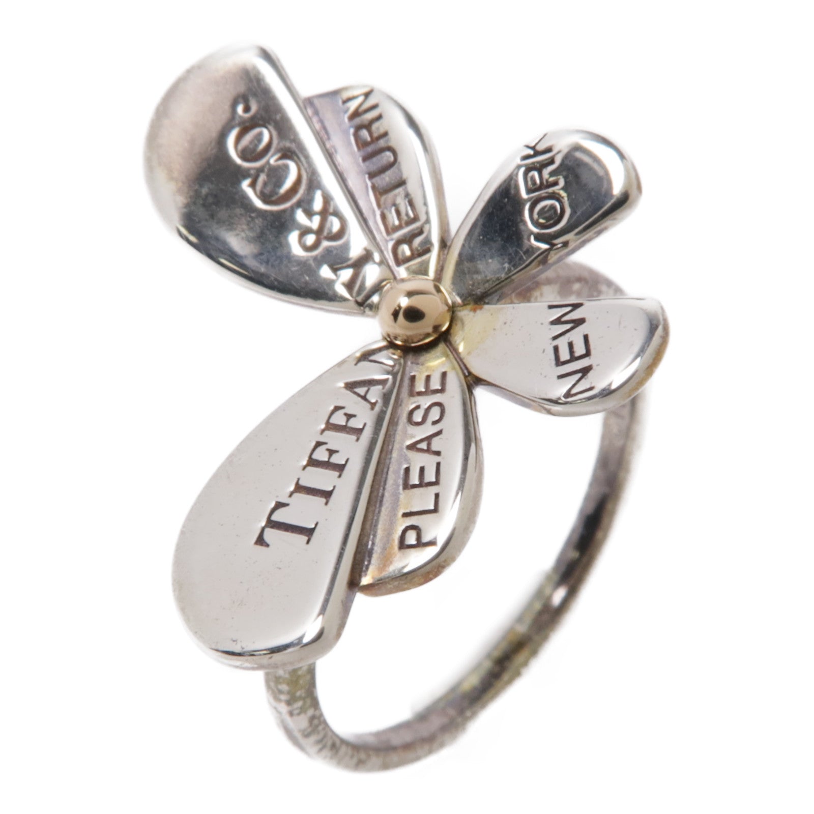 TIFFANY＆CO 925純銀Ring戒指US#5.75