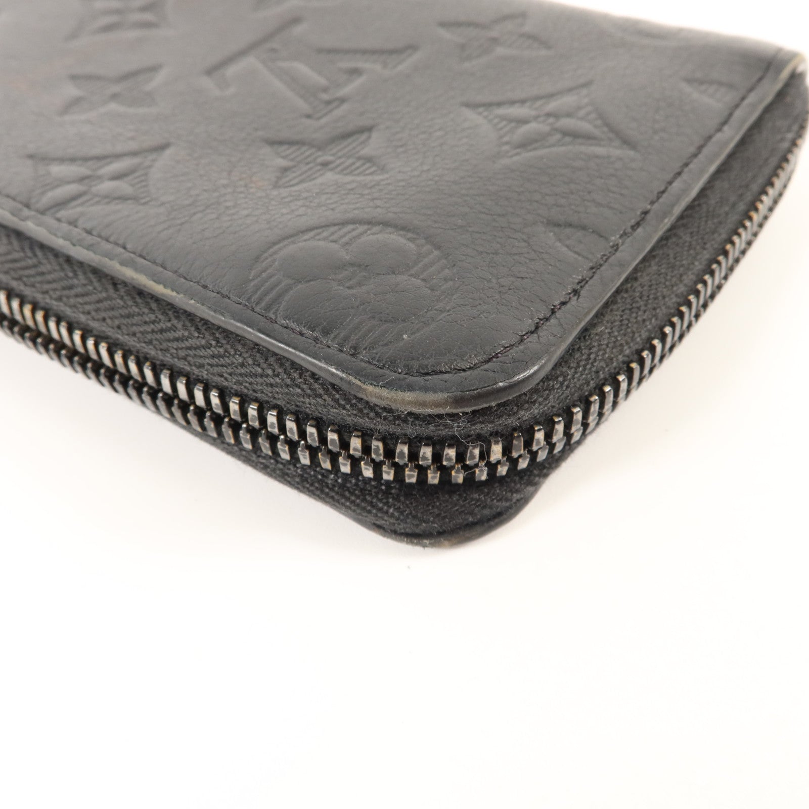 LOUIS VUITTON Monogram Shadow Zippy Wallet Vertical長錢包