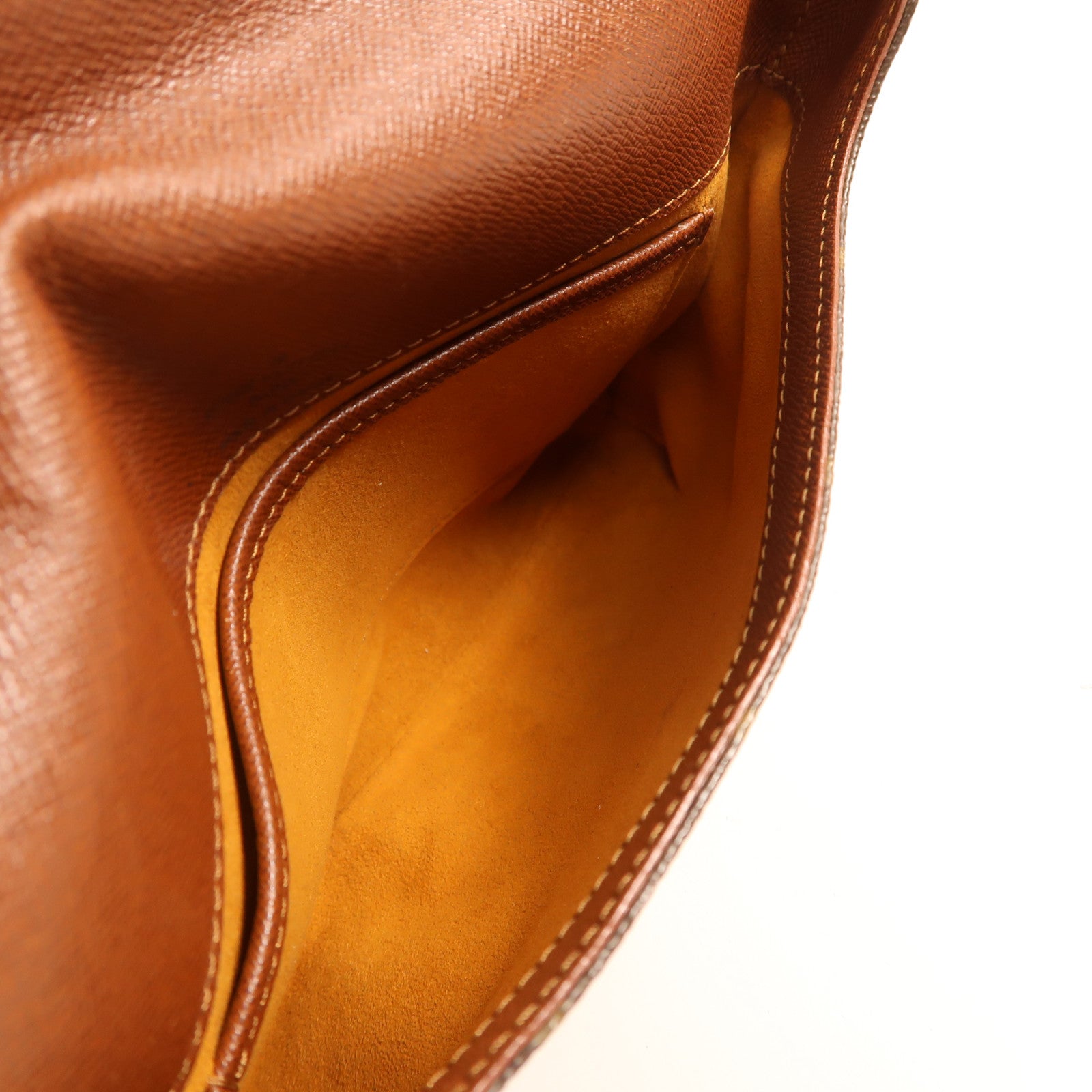 LOUIS VUITTON Monogram Musette Tango Long Shoulder金扣肩背袋棕色