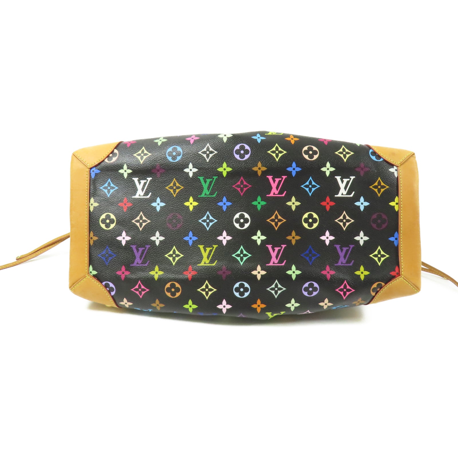 LOUIS VUITTON LV GHW Ursula Shoulder Bag M40124 Monogram Multicolore Black