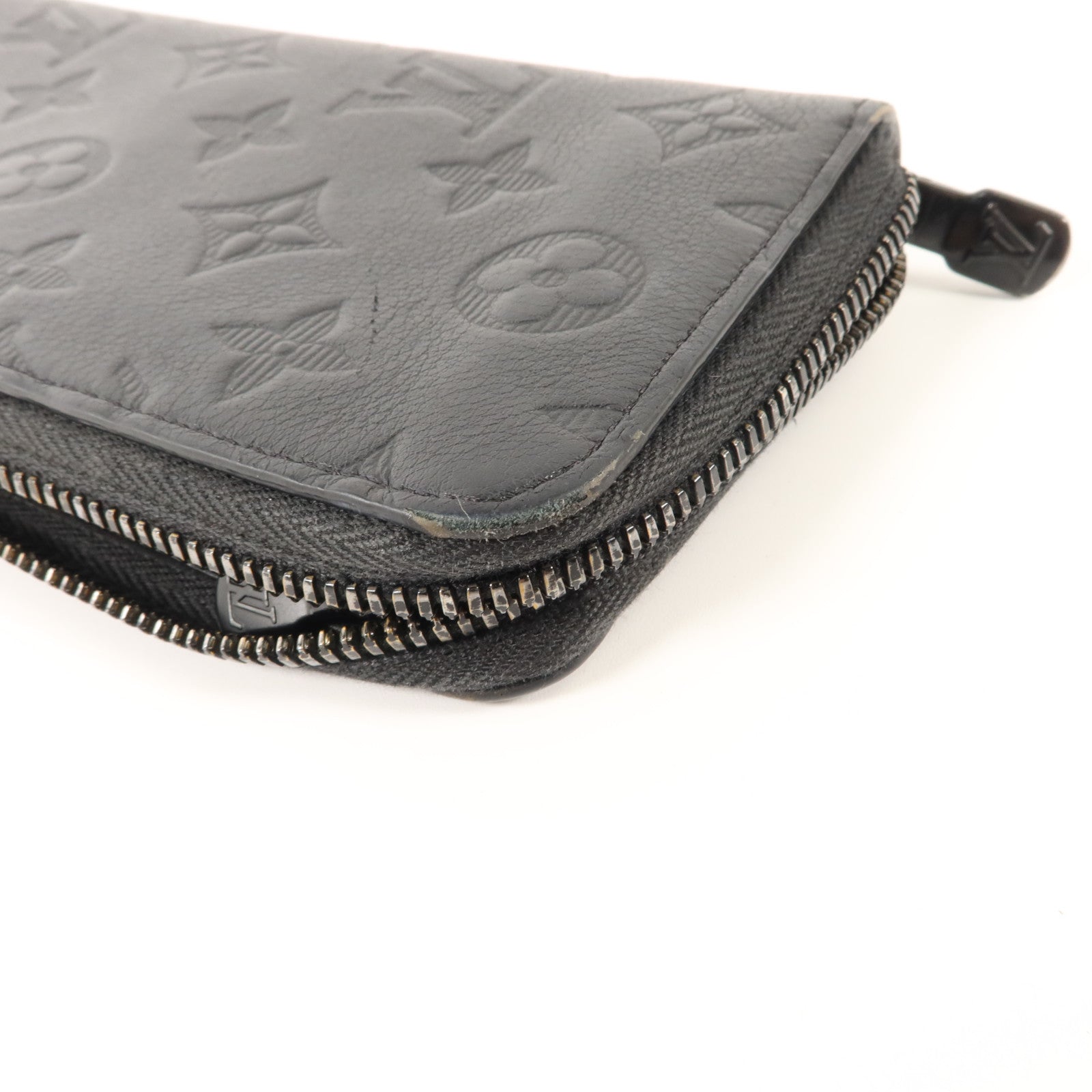 LOUIS VUITTON Monogram Shadow Zippy Wallet Vertical長錢包