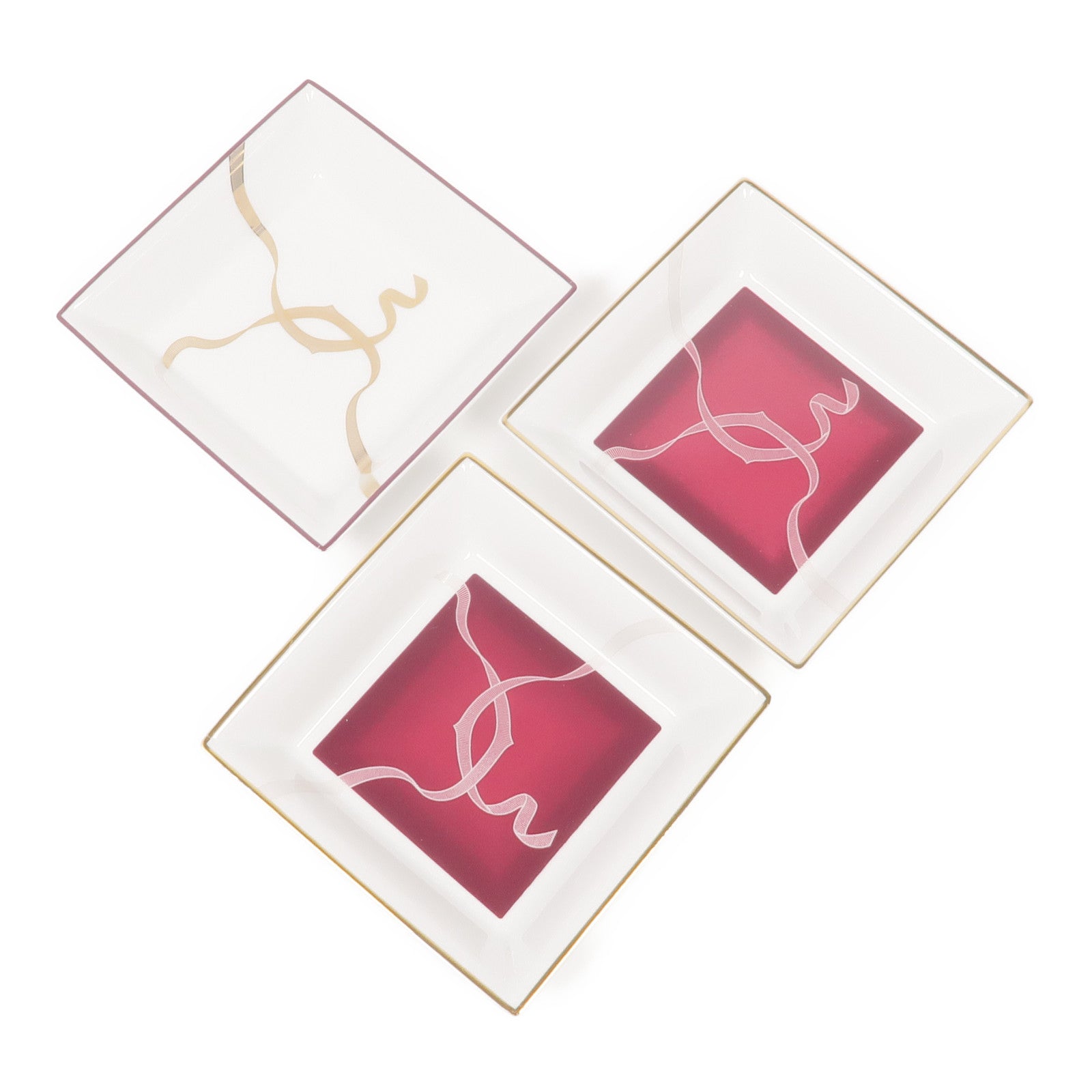 CARTIER 瓷Cartier Set of 3 Trays托盤