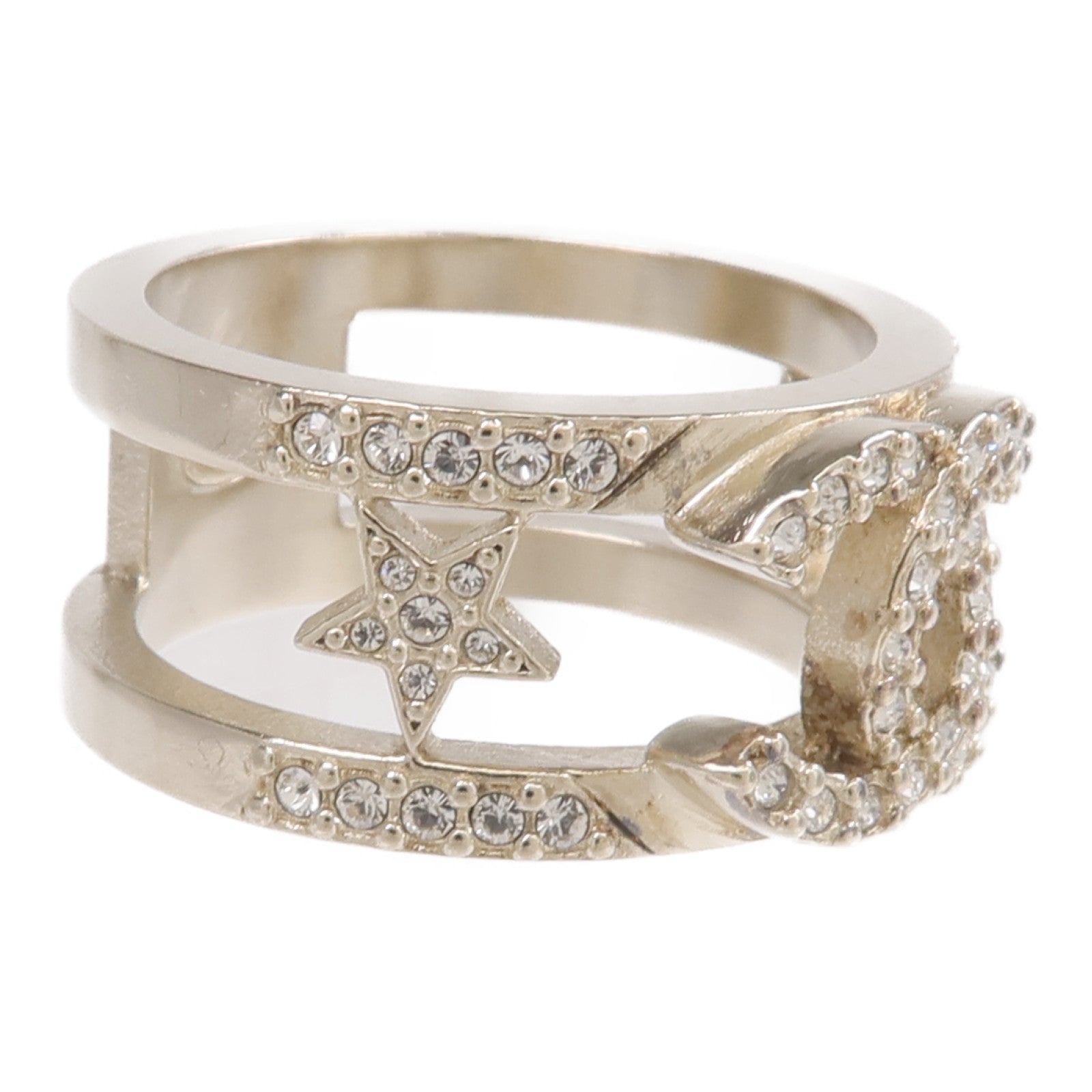 CHANEL 金屬Ring戒指US#7