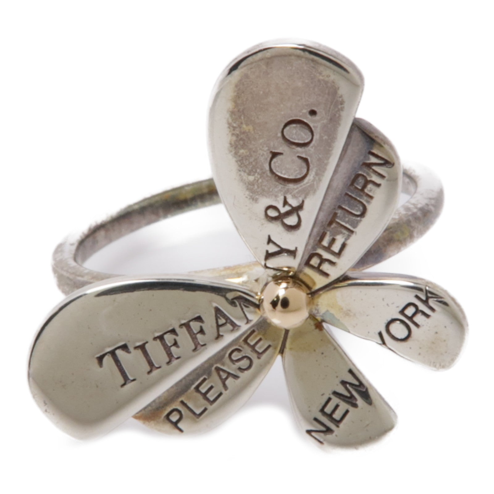 TIFFANY＆CO 925純銀Ring戒指US#5.75