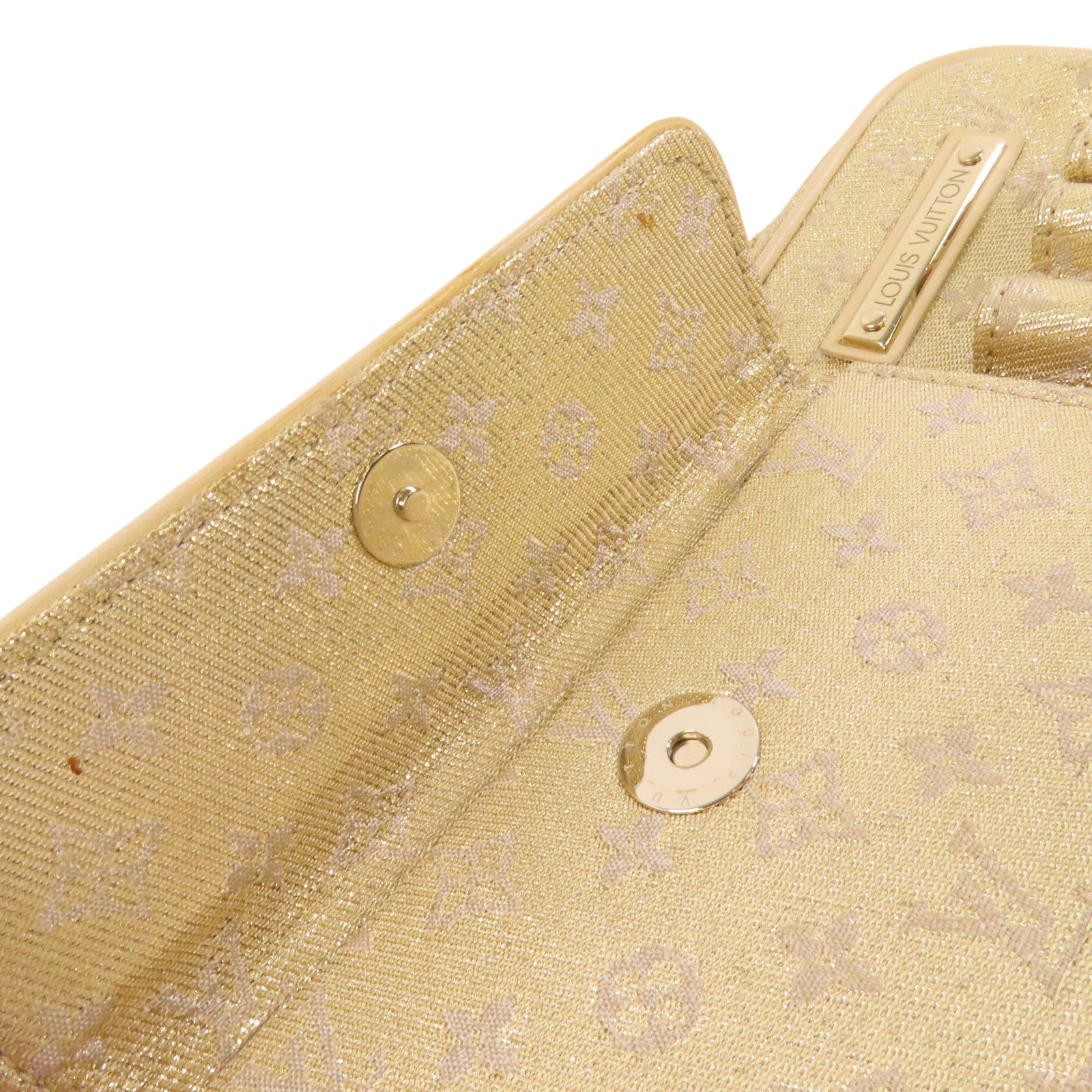 LOUIS VUITTON Monogram Shine McKenna鏈帶肩背袋