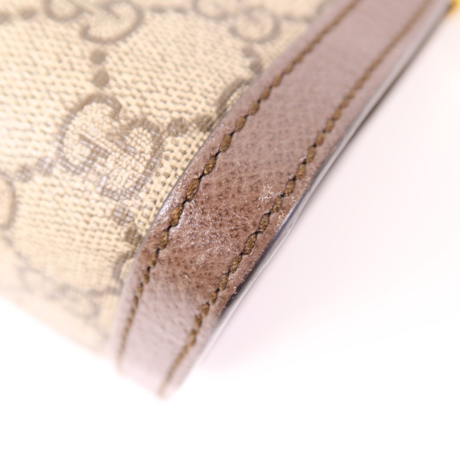 GUCCI 塗層帆布Ophidia GG Medium金扣鏈帶肩背袋