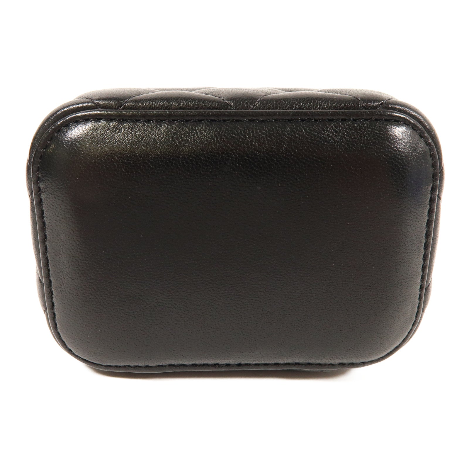 CHANEL 羊皮皮革Vanity Bag金扣鏈帶肩背袋