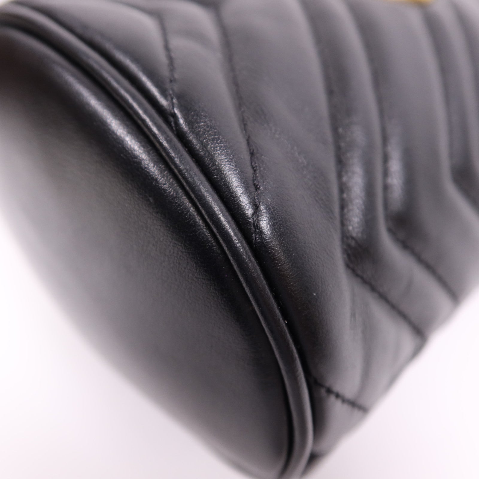 GUCCI 牛皮皮革GG Marmont Bucket金扣肩背袋