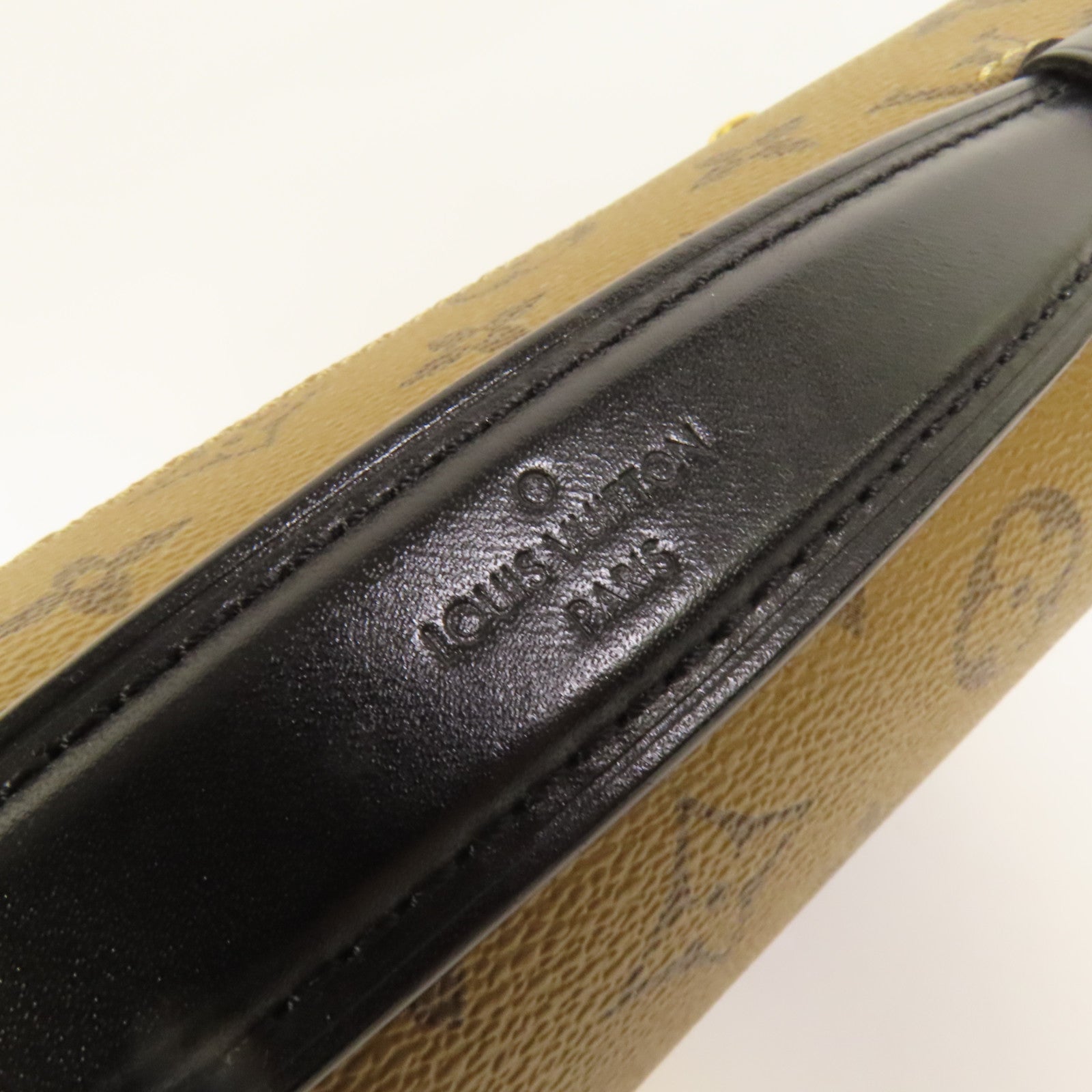 LOUIS VUITTON Monogram Reverse Pochette Metis金扣手挽肩背兩用袋