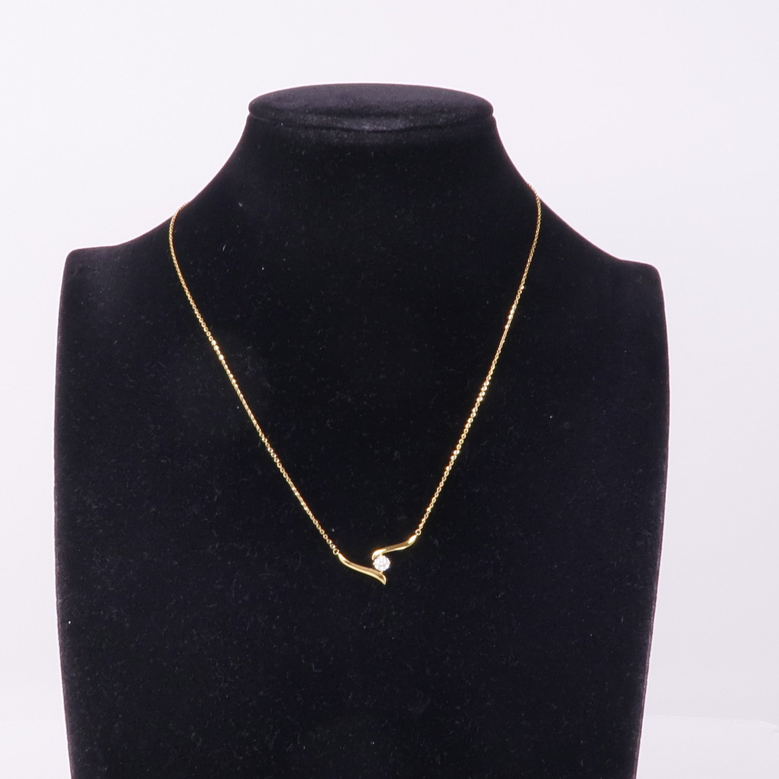 JEWELRY 【激減優惠】18K黃金Diamond Necklace鑽石項鍊