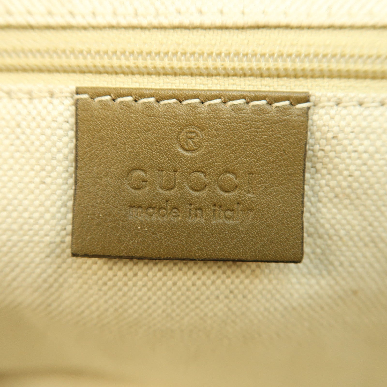 GUCCI 牛皮皮革Shoulder Bag金扣手挽肩背兩用袋啡色