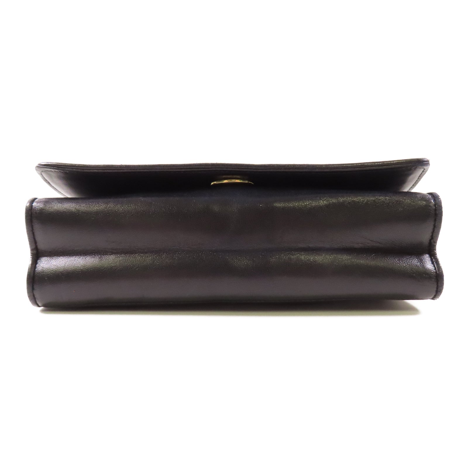 CHANEL 羊皮皮革Vintage Chain Shoulder金扣鏈帶肩背袋