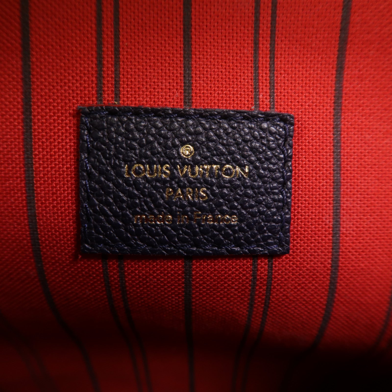 LOUIS VUITTON Monogram Empreinte Pochette Metis金扣手挽肩背兩用袋