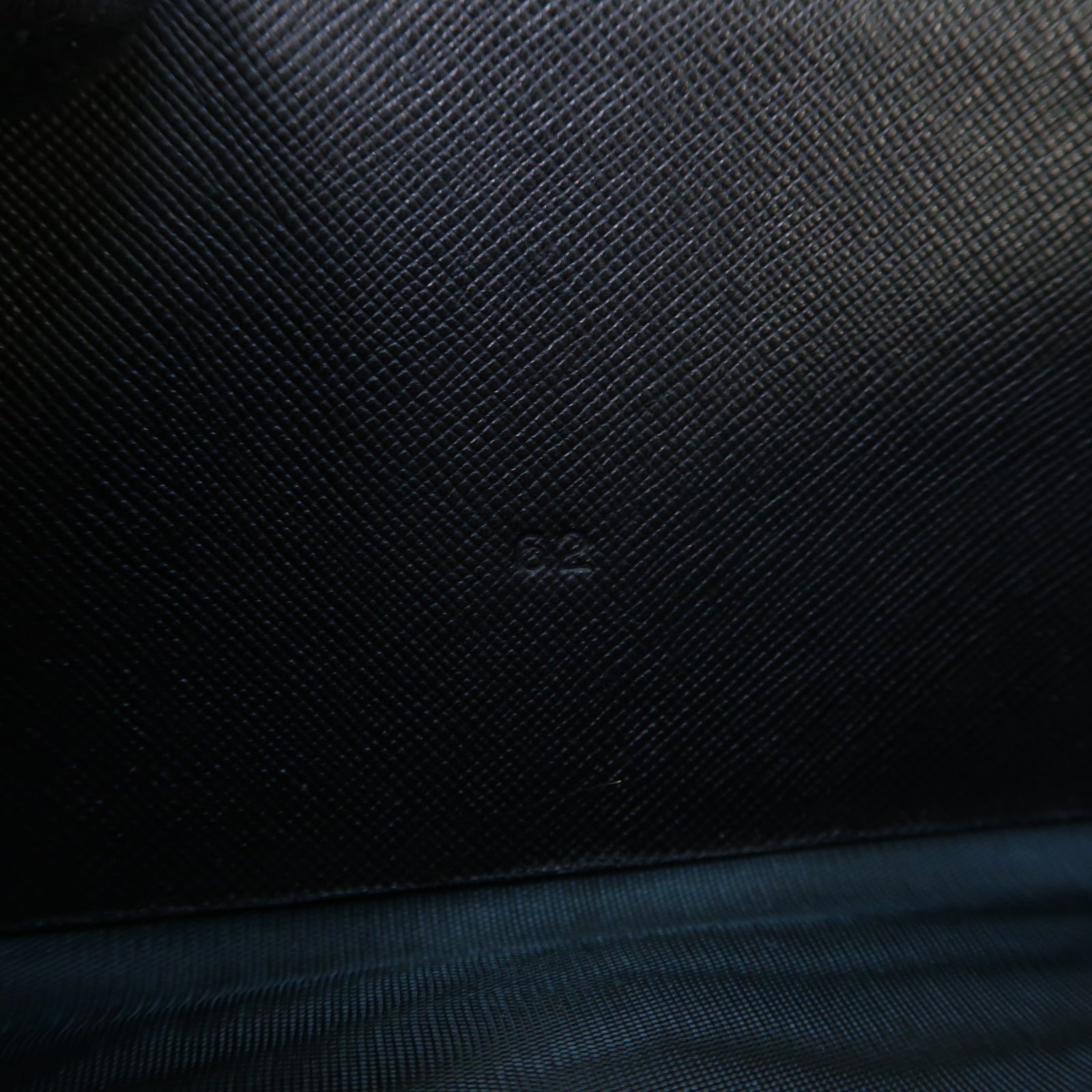 PRADA 【激減優惠】Saffiano皮革Long Wallet銀扣長錢包黒色
