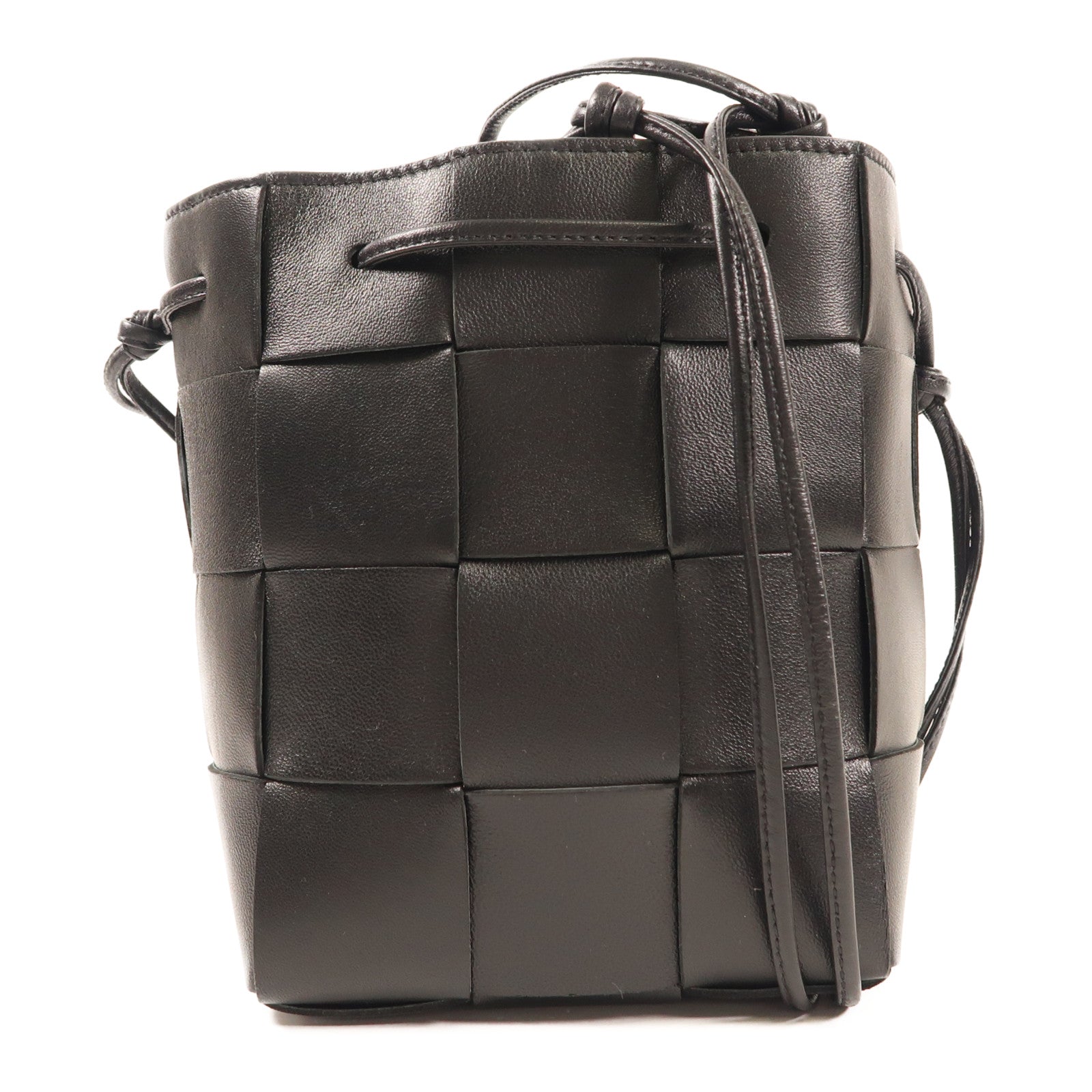 BOTTEGA VENETA 【激減優惠】牛皮皮革Cassette Small Bucket肩背袋