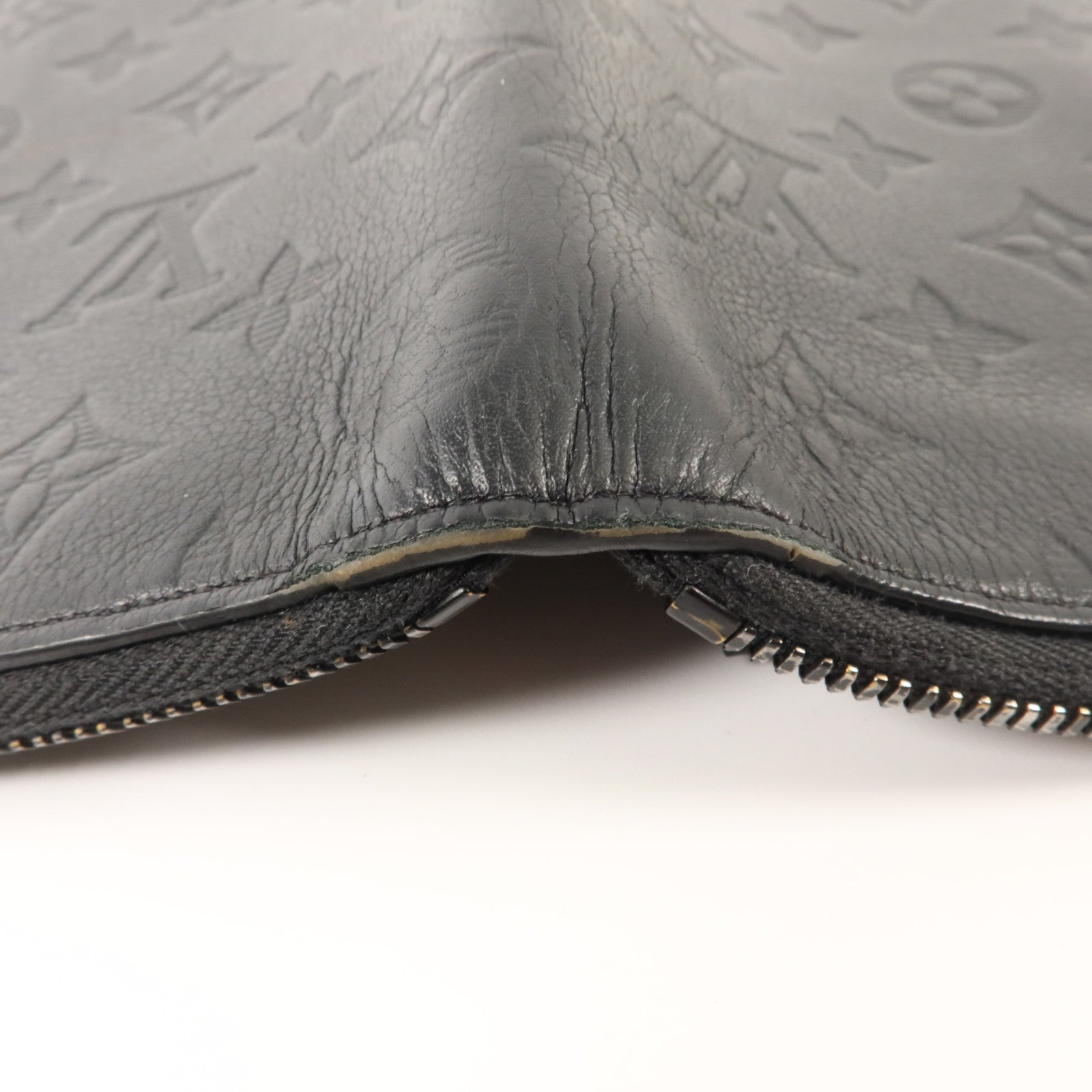 LOUIS VUITTON Monogram Shadow Zippy Wallet Vertical長錢包