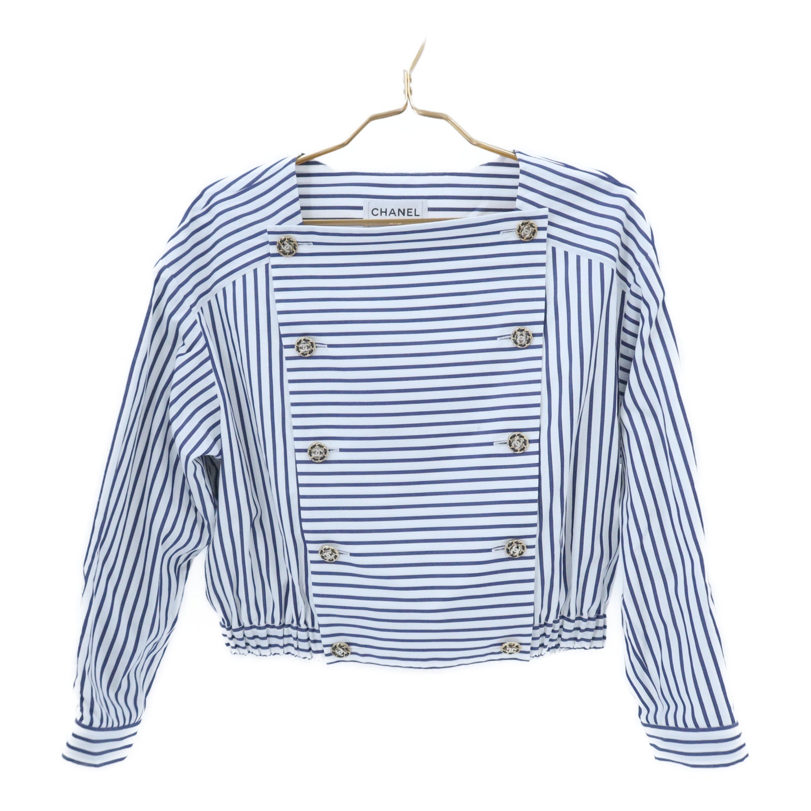 CHANEL Cotton Coco Button P72 Blouse上衣