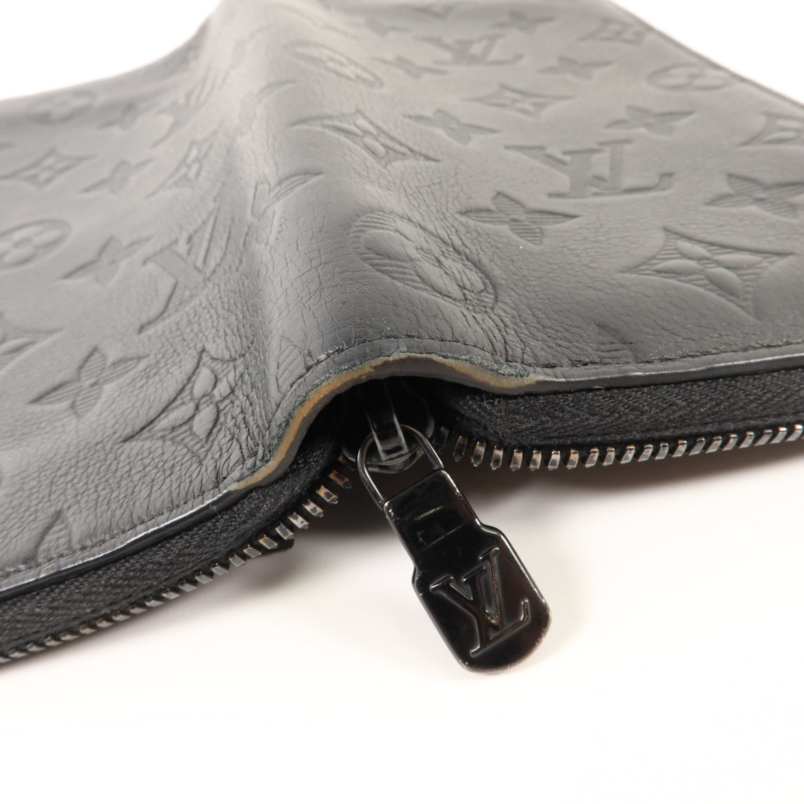 LOUIS VUITTON Monogram Shadow Zippy Wallet Vertical長錢包