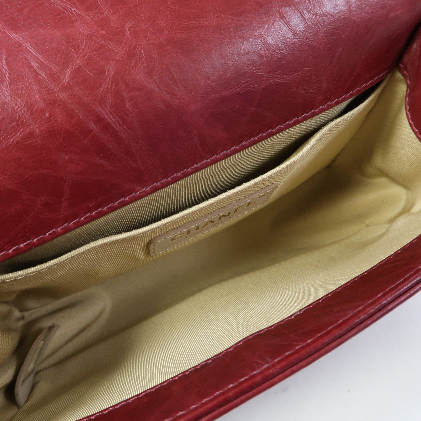 【新品未開封】CHANEL CHANCE CHANEL 【激減優惠】皮革Boy金扣鏈帶肩背袋紅色– Brand Off Hong