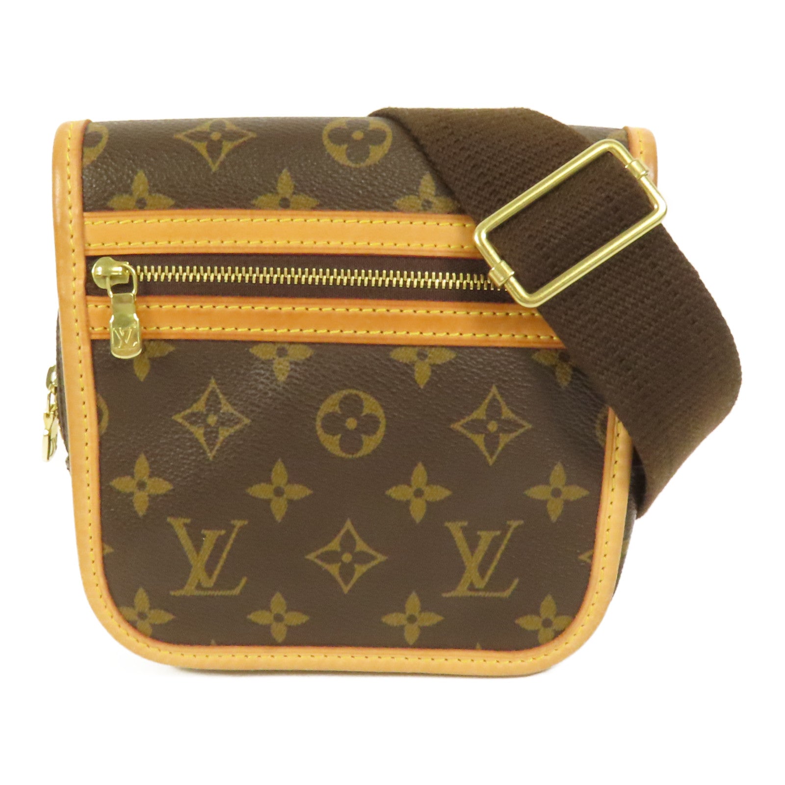 LOUIS VUITTON Monogram Bosphore Waist Bum Bag金扣腰包
