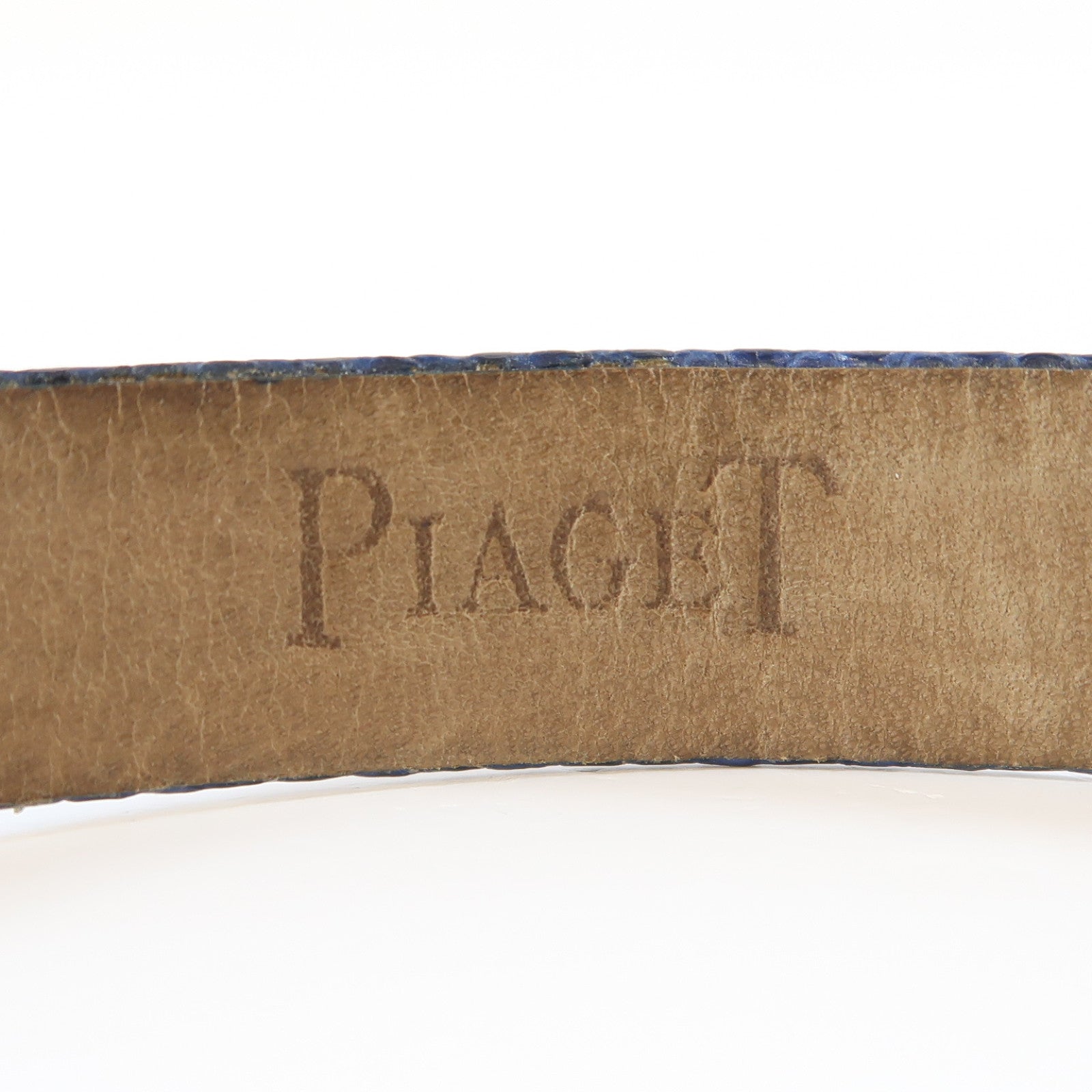 PIAGET Possession不鏽鋼/皮革帶手錶自動機芯白色