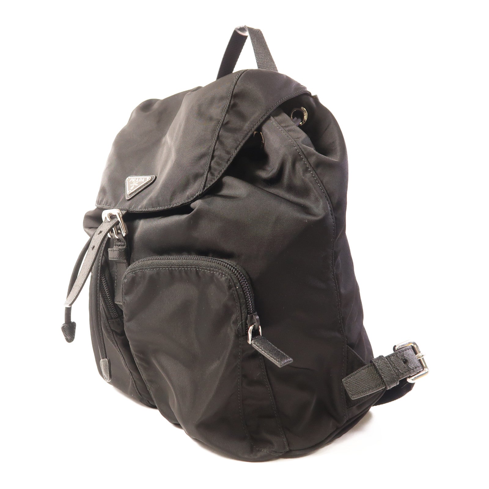 PRADA【激減優惠】 尼龍Backpack銀扣背包
