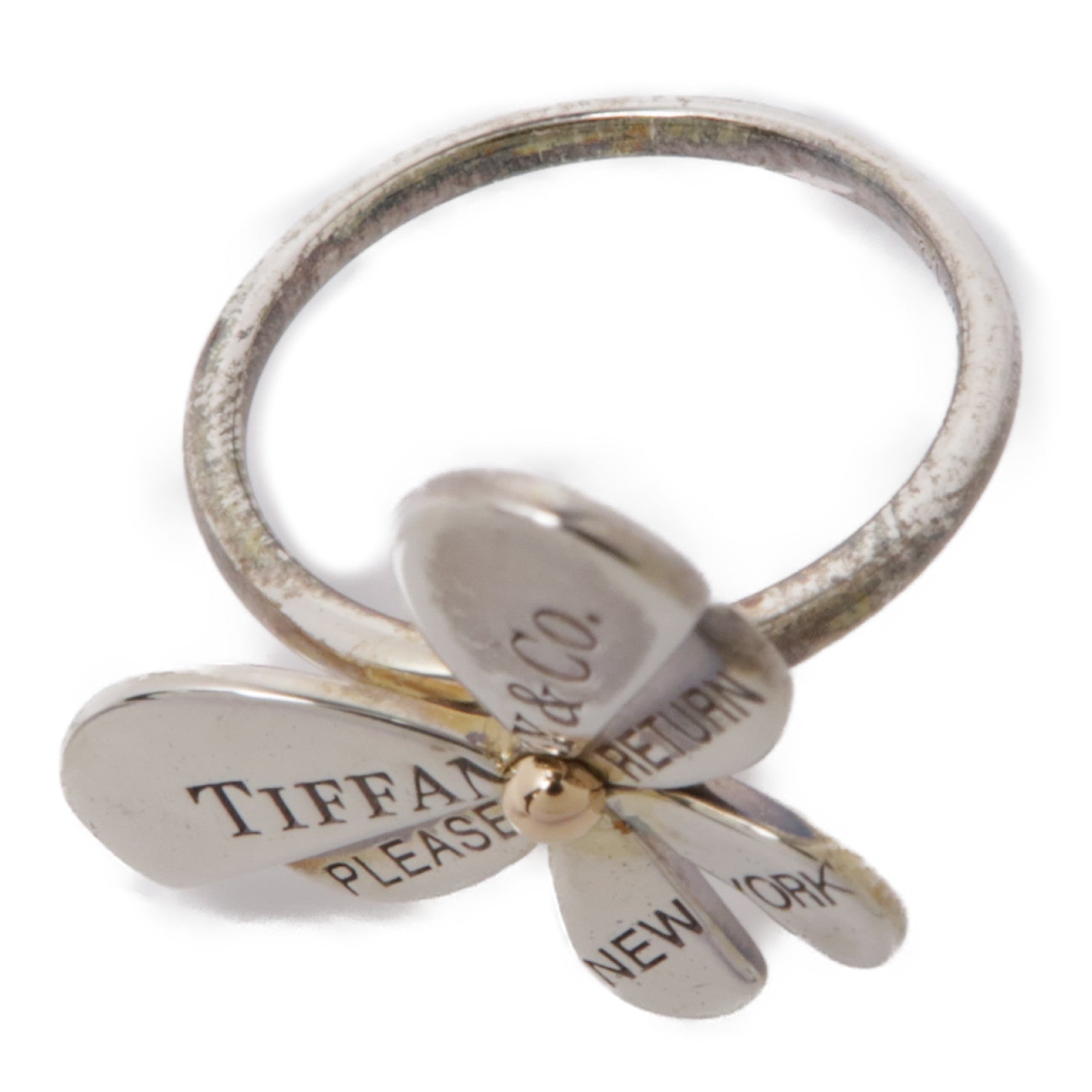 TIFFANY＆CO 925純銀Ring戒指US#5.75