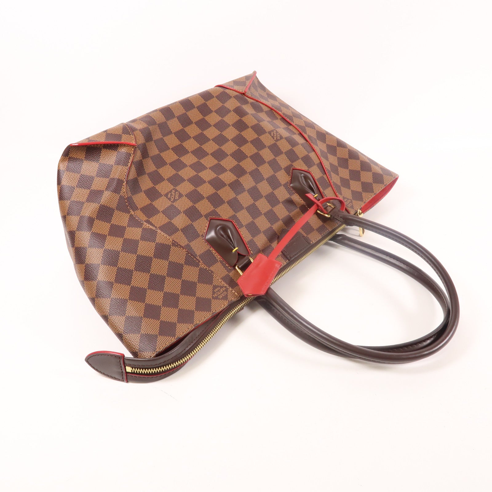 LOUIS VUITTON Damier Caissa MM手挽袋