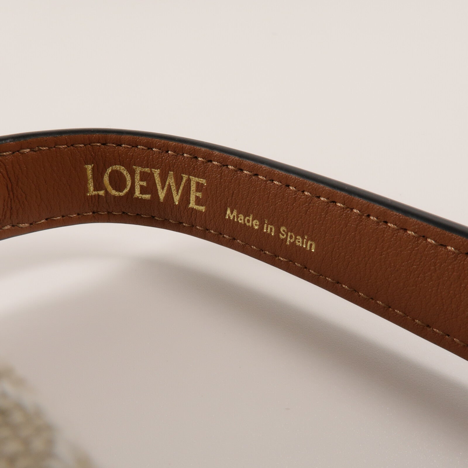 LOEWE 帆布Small Cubi手挽袋