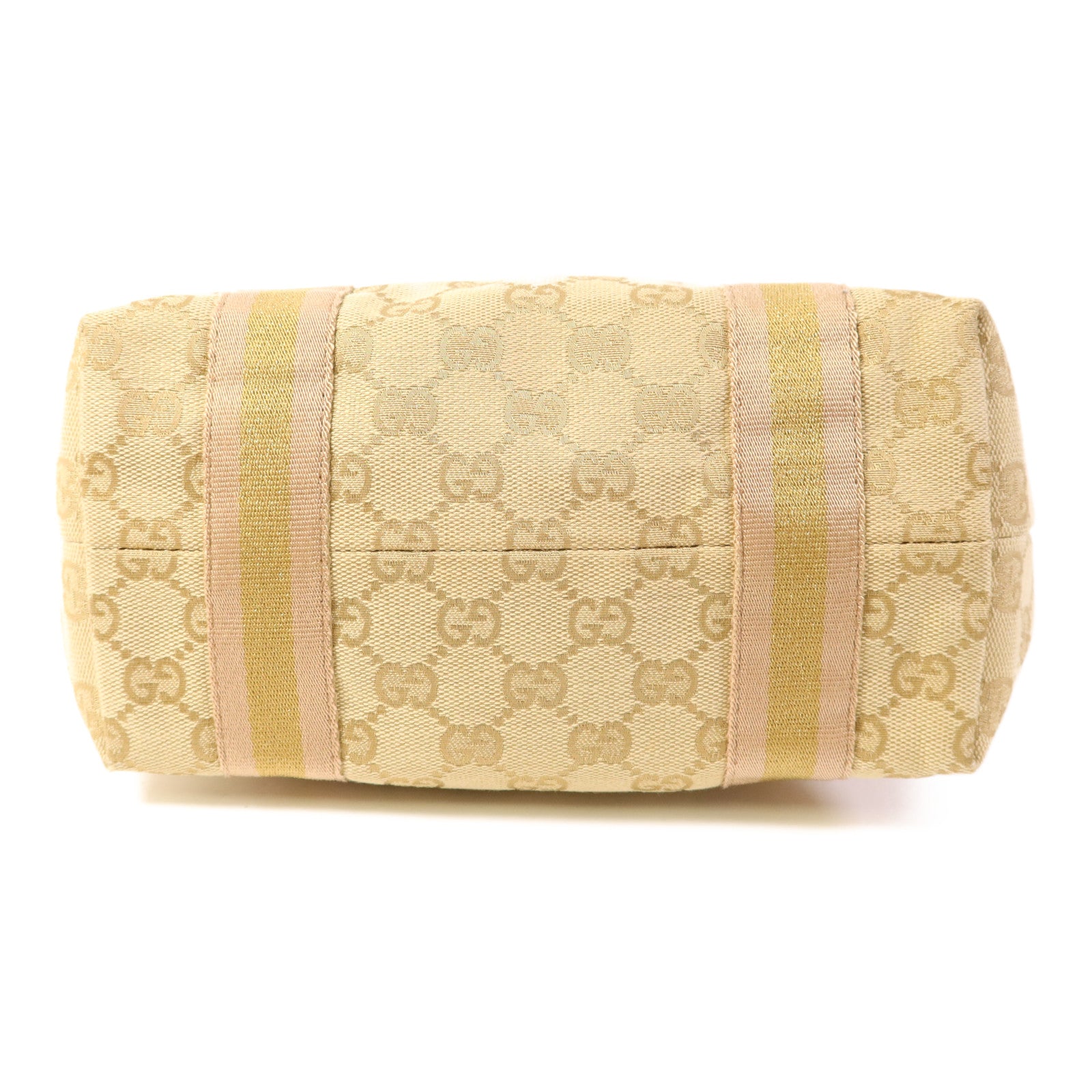 GUCCI 帆布Hand Bag金扣手挽袋