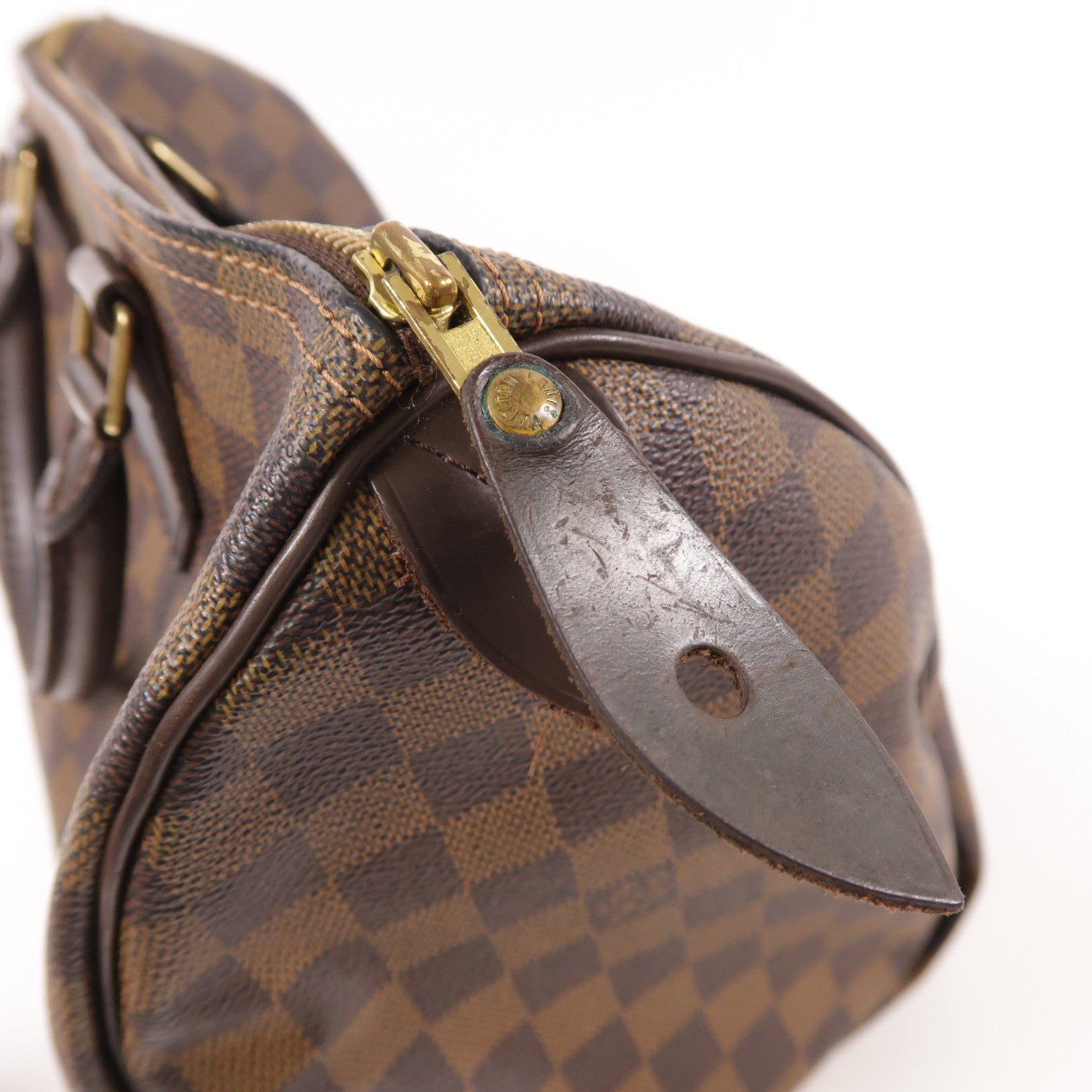 LOUIS VUITTON LV GHW Speedy 30 Handbag Damier M41531 Brown