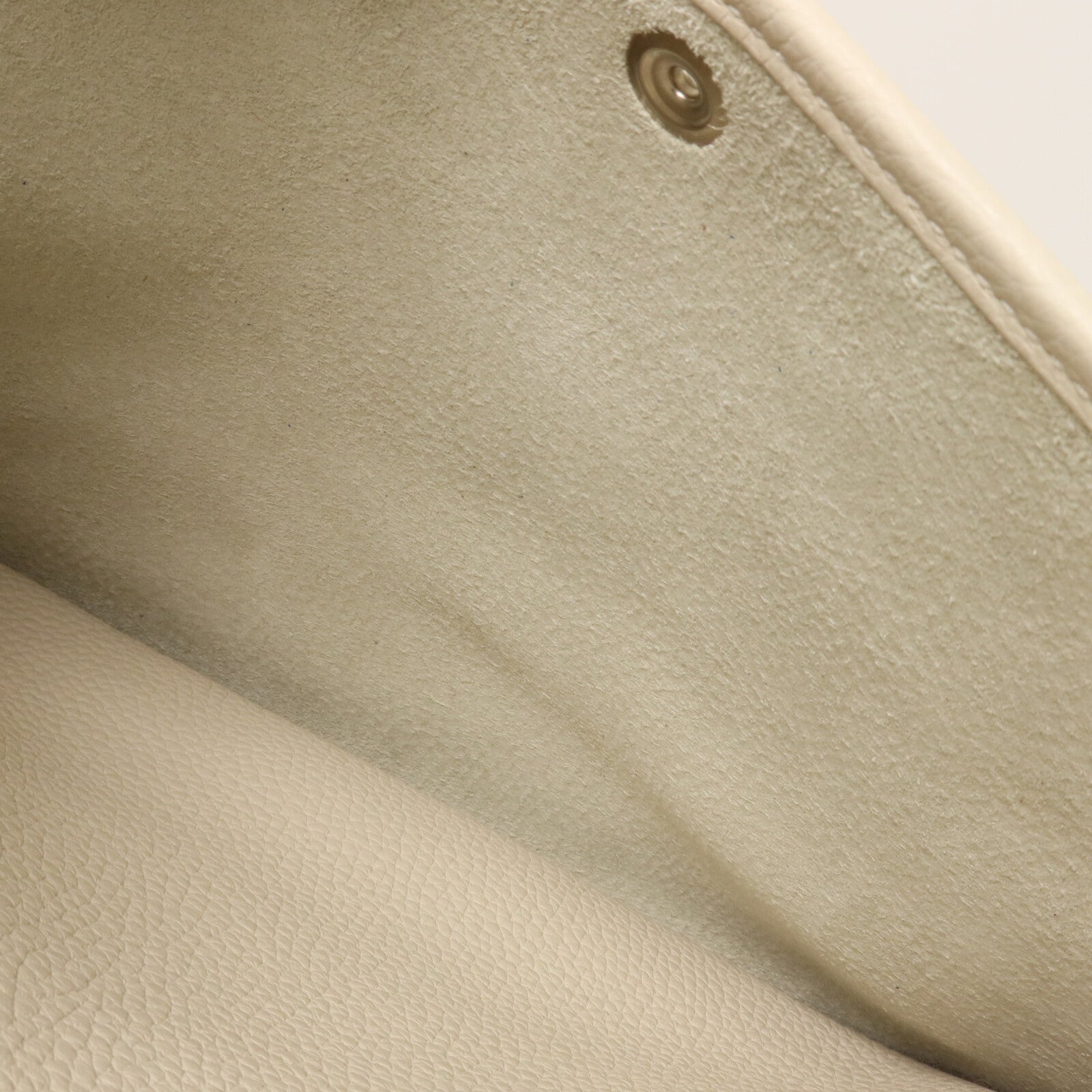 HERMES Clemence皮革Evelyne PM 肩背袋Craie