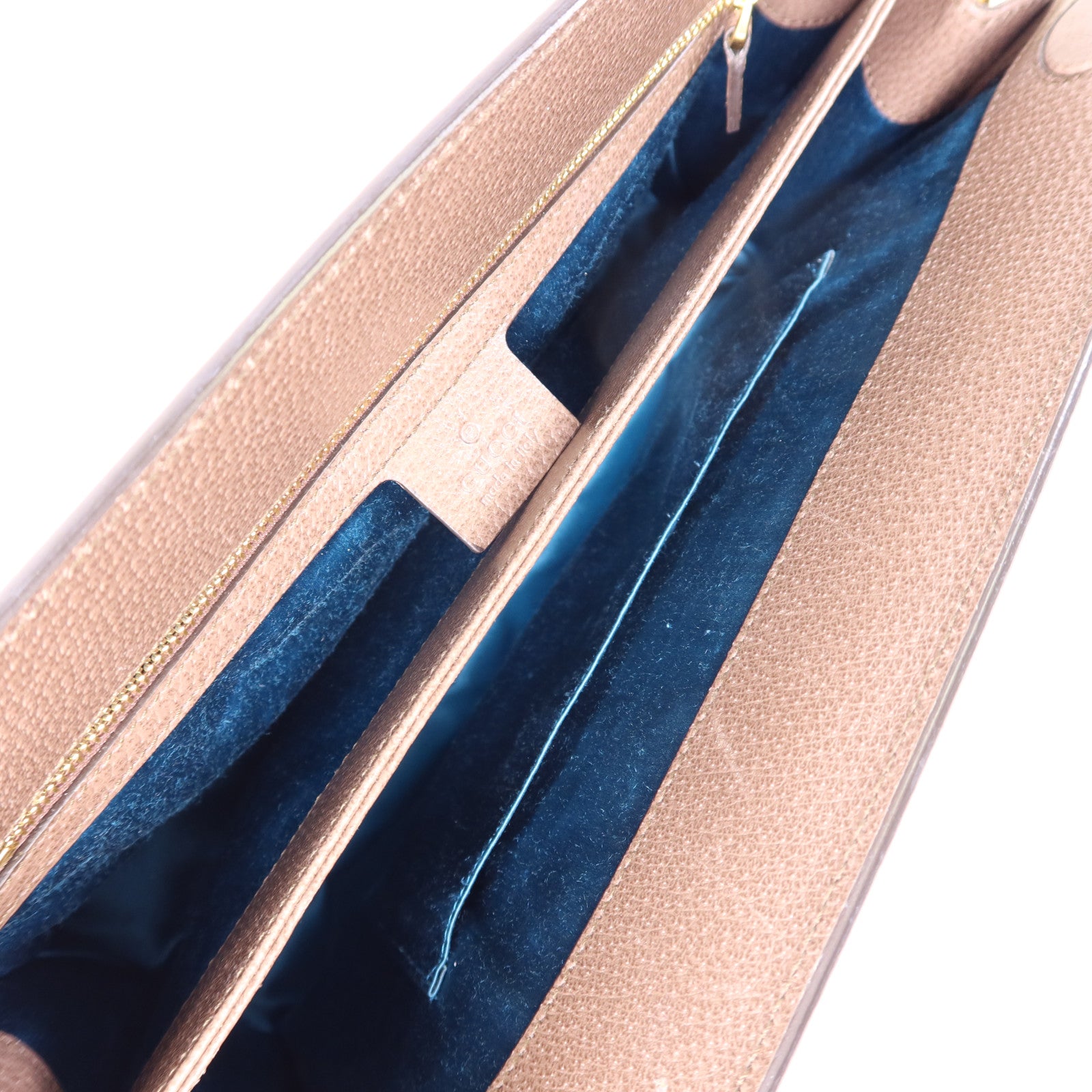 GUCCI 塗層帆布Ophidia GG Medium金扣鏈帶肩背袋