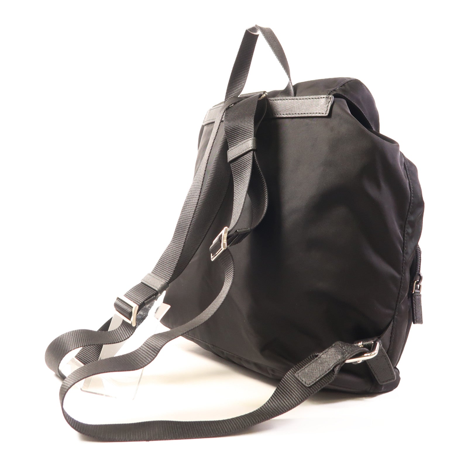 PRADA【激減優惠】 尼龍Backpack銀扣背包